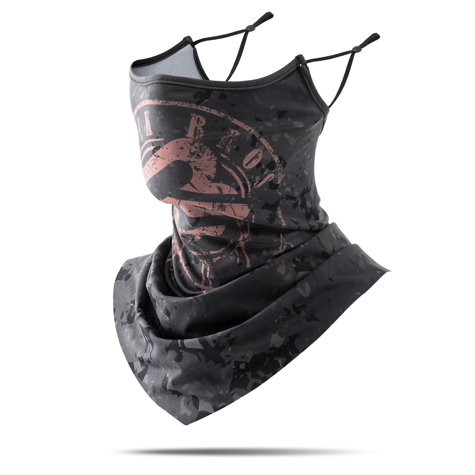 ROCKBROS Neckerchief Tube Scarf Multifunctional Quick-drying Bandana #Color_Red