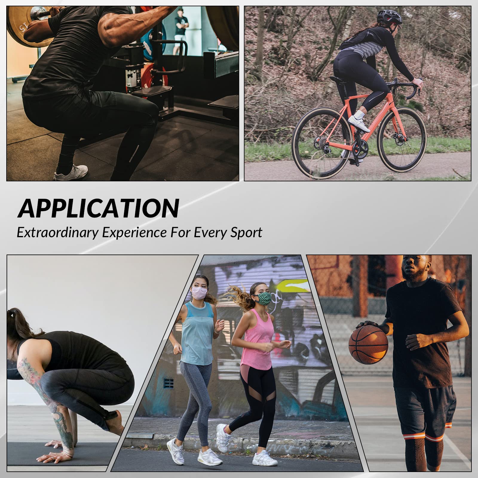 ROCKBROS Padded Breathable Cycling Leggings Tights Bike Pants