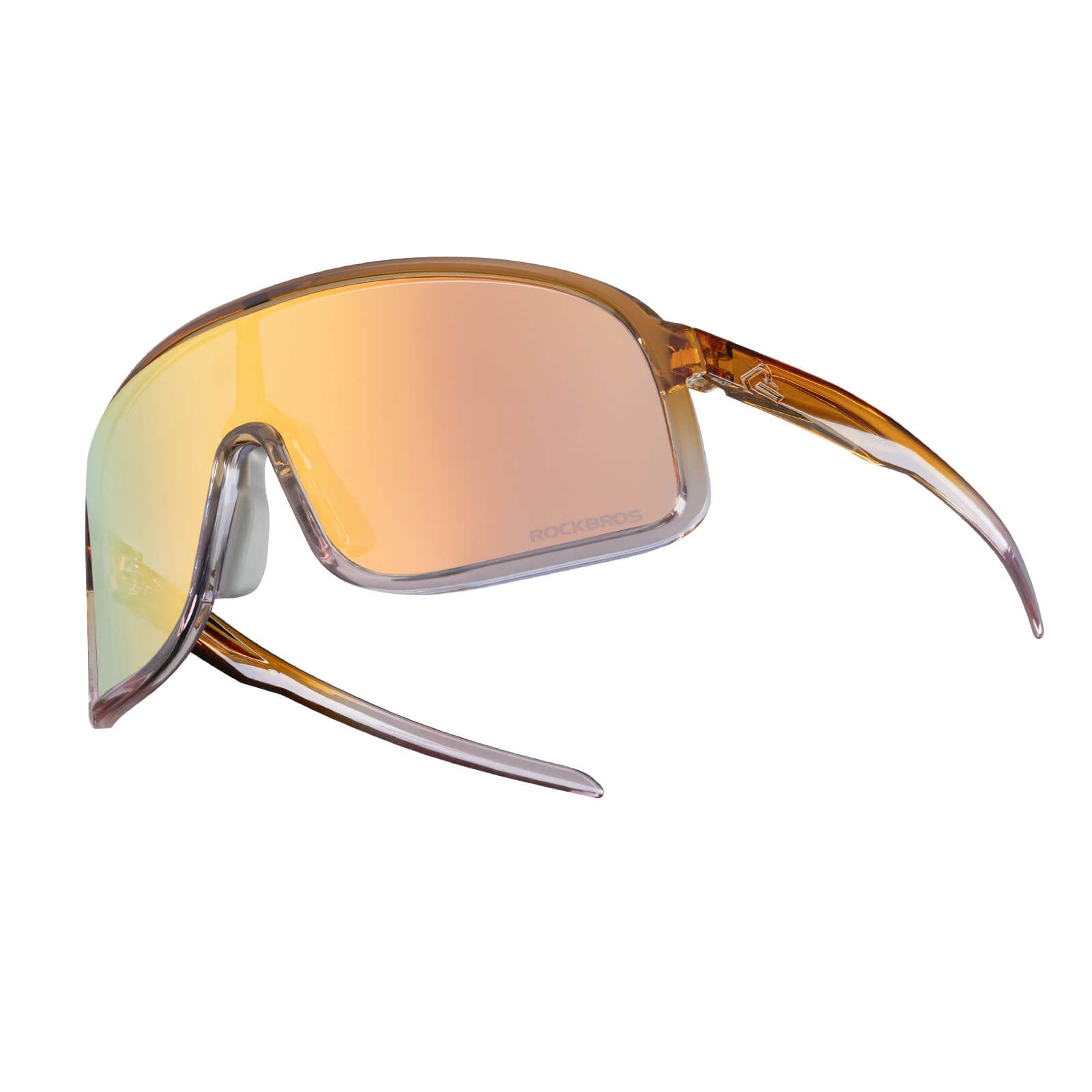 ROCKBROS-Photochromic-Sunglasses-TR90-Frame-Cycling-Glasses-UV400-Unisex-SP350 #Color_Caramel