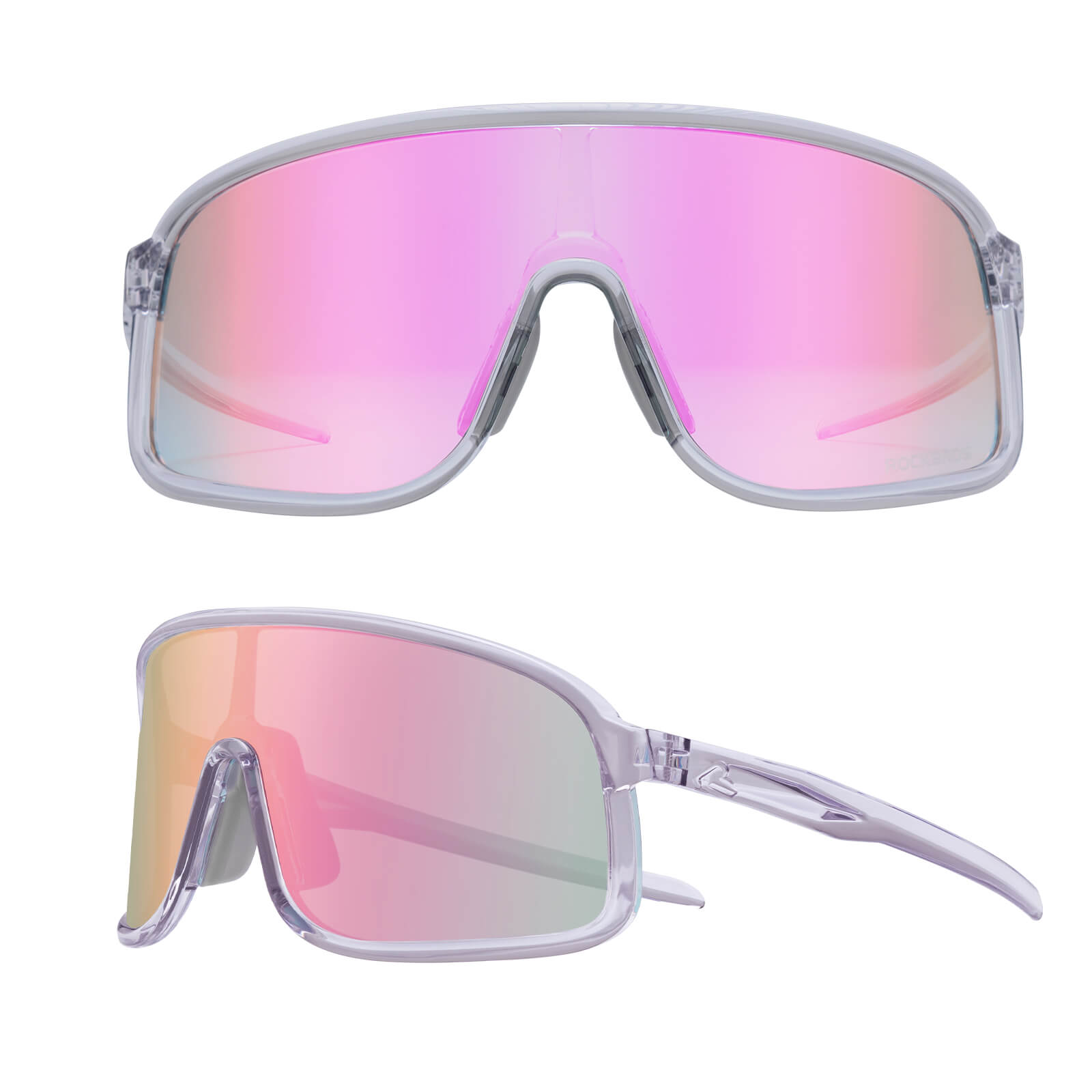 ROCKBROS-Photochromic-Sunglasses-TR90-Frame-Cycling-Glasses-UV400-Unisex-SP350 #Color_Lavender Gray