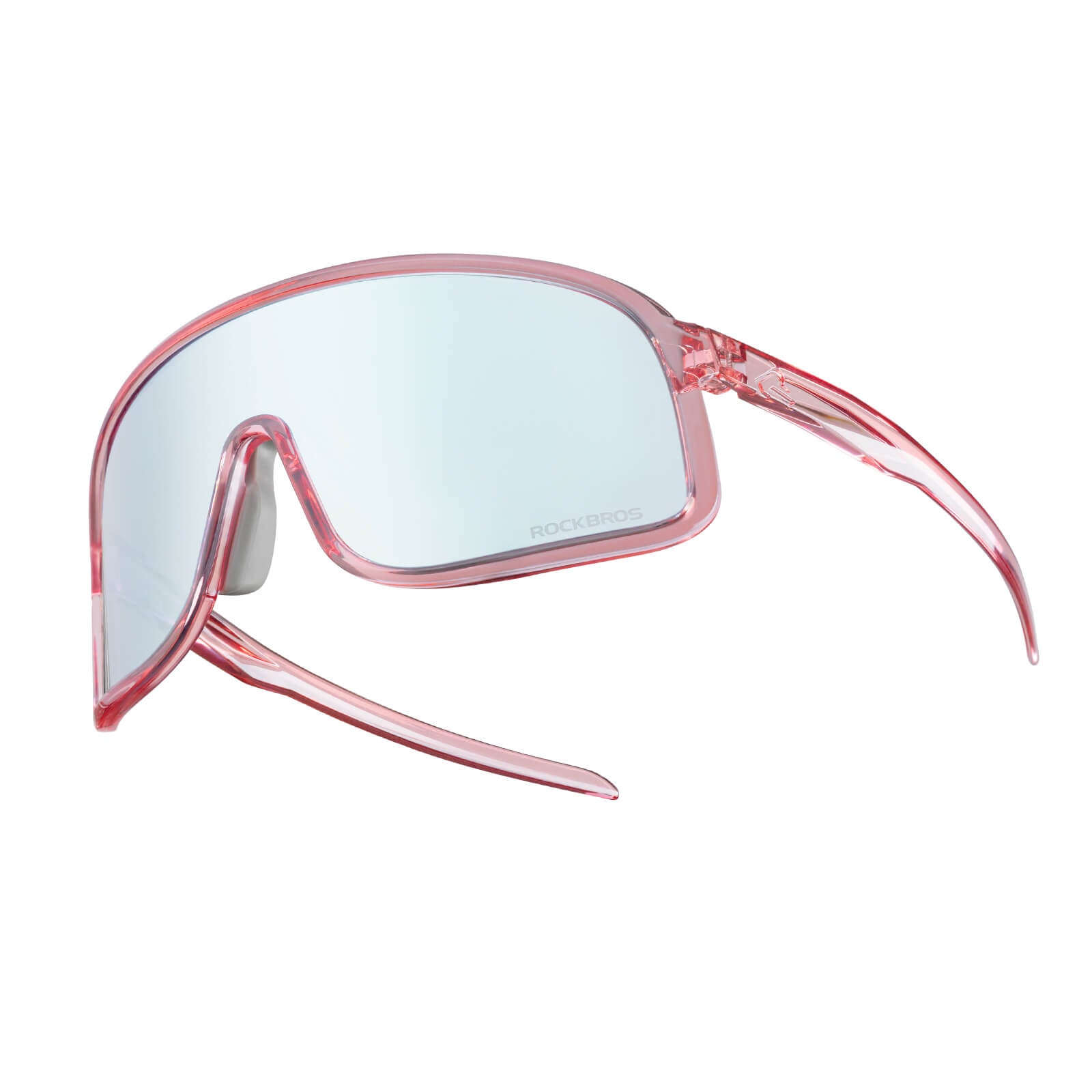 ROCKBROS-Photochromic-Sunglasses-TR90-Frame-Cycling-Glasses-UV400-Unisex-SP350 #Color_Pink