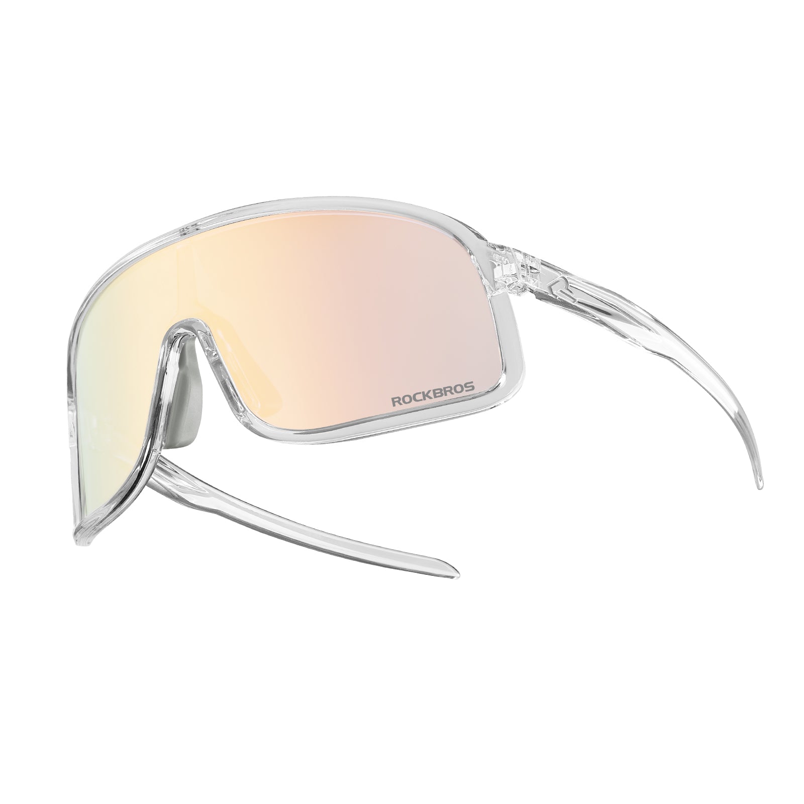 ROCKBROS-Photochromic-Sunglasses-TR90-Frame-Cycling-Glasses-UV400-Unisex-SP350 #Color_Transparent