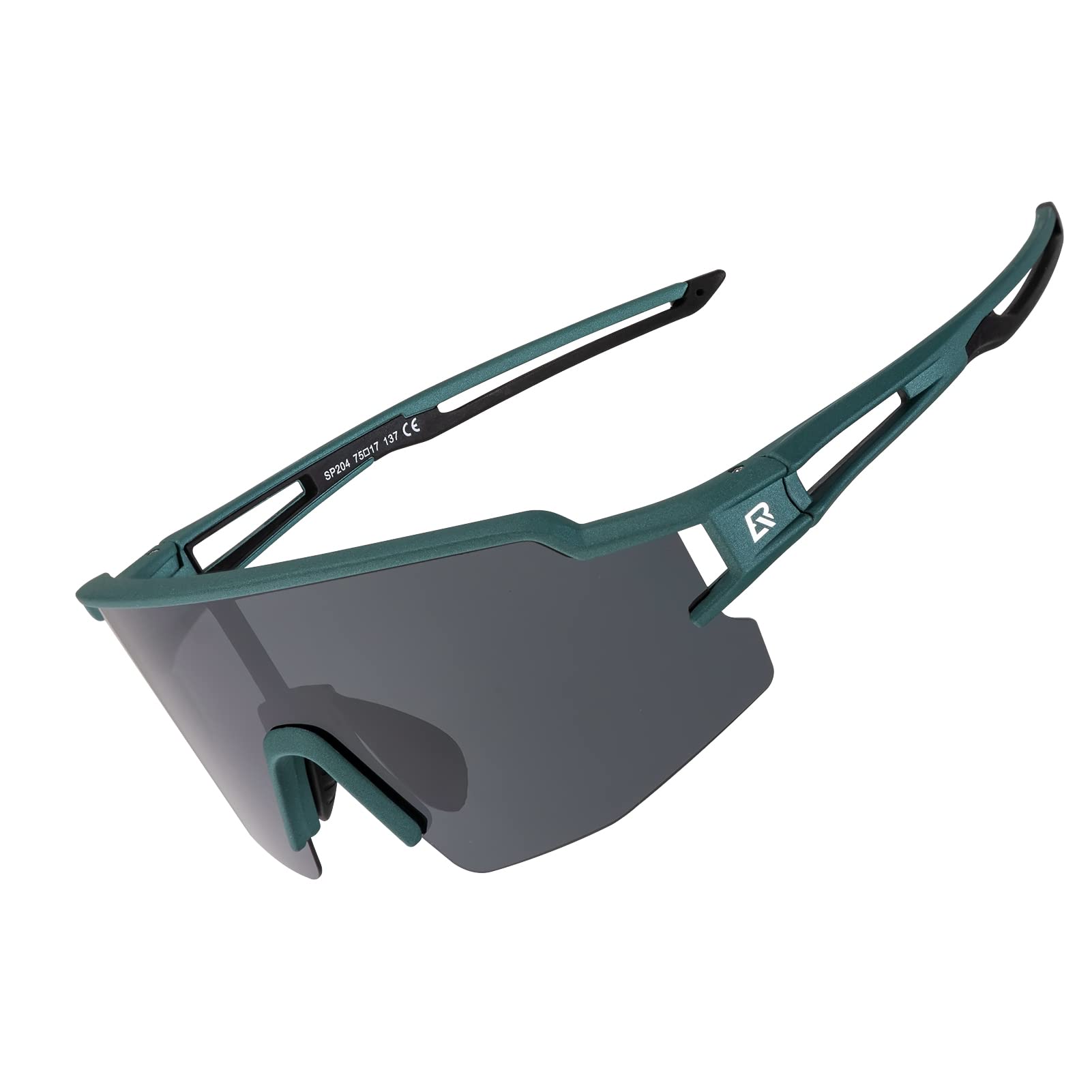 ROCKBROS Polarized Sunglasses Mens Womens Cycling Glasses for Outdoor Sports #Color_Dark Teal