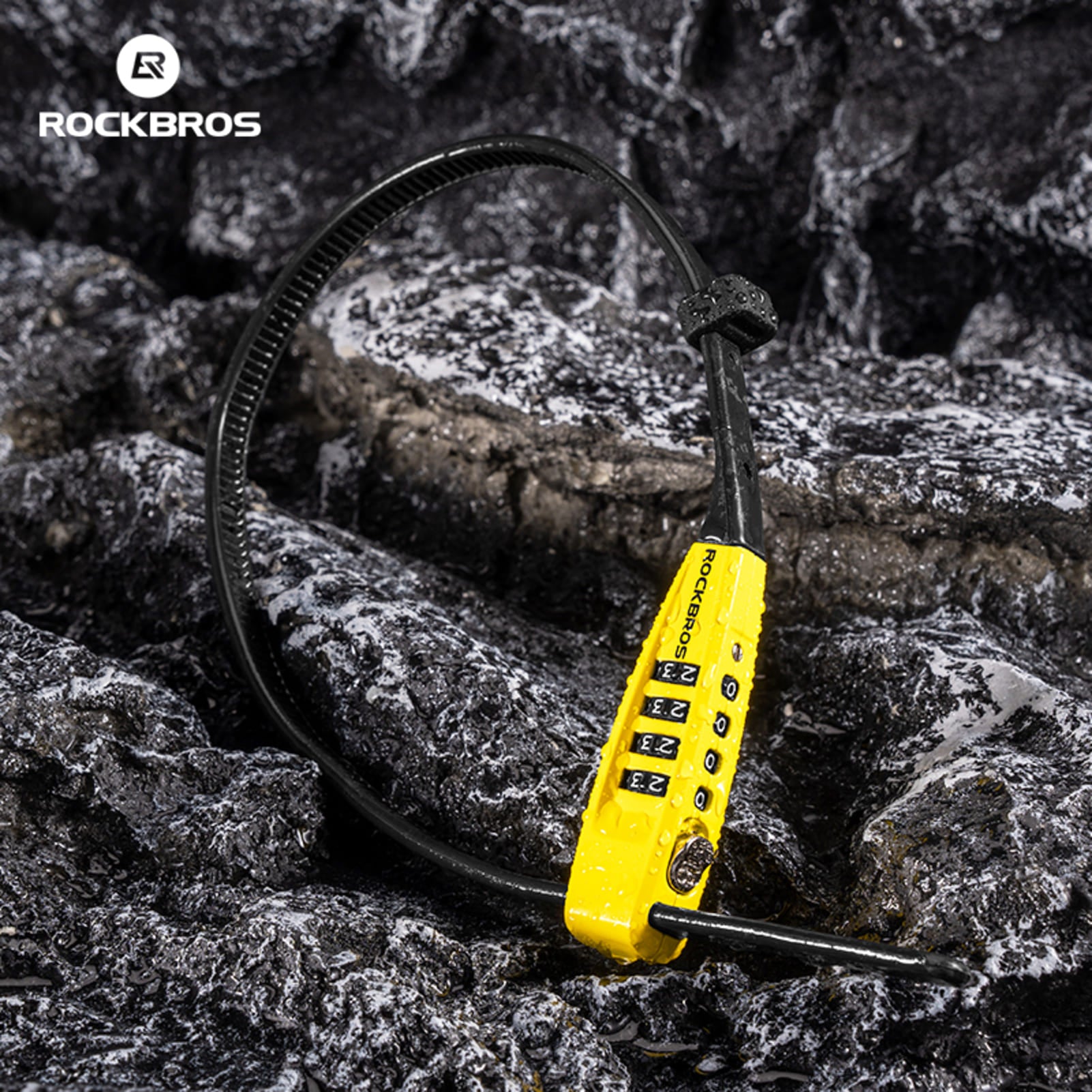 ROCKBROS Portable Zip Tie Password Lock – Ultra-Lightweight Anti-Theft Security