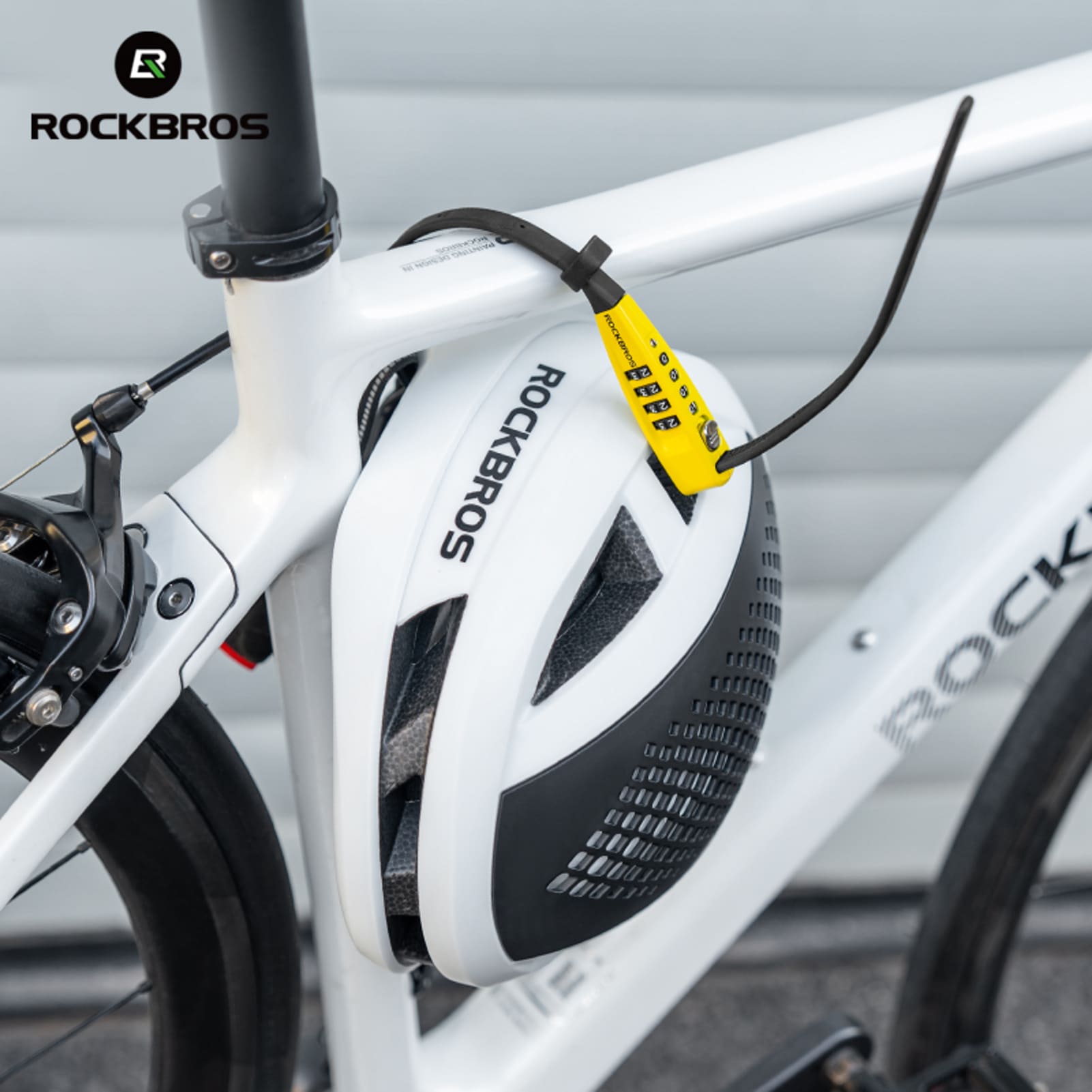 ROCKBROS Portable Zip Tie Password Lock – Ultra-Lightweight Anti-Theft Security