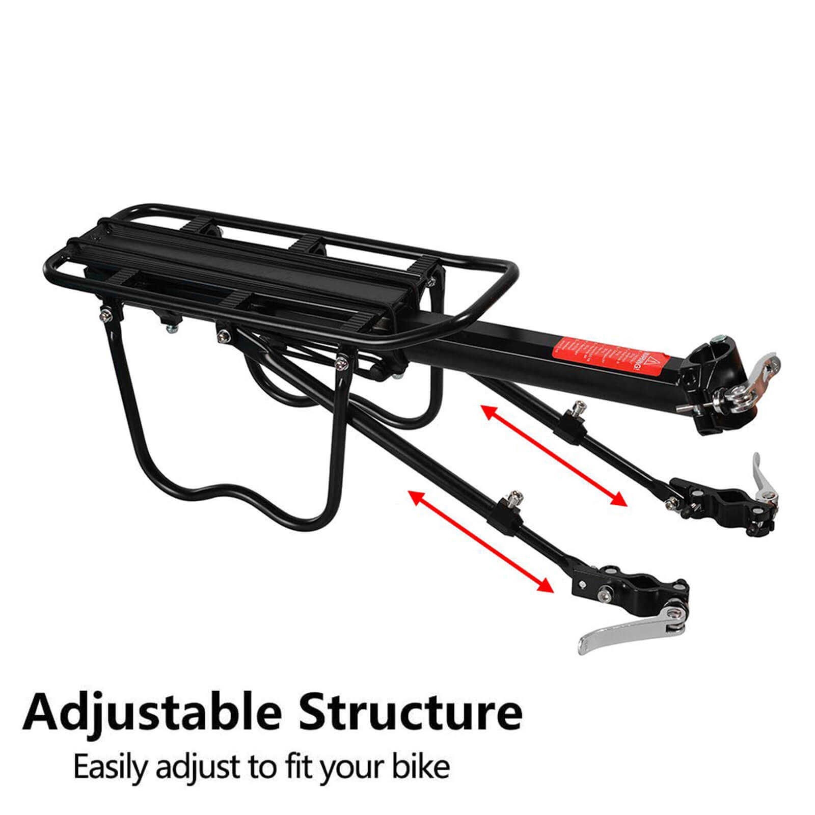 ROCKBROS Quick Release Bicycle Rack Aluminium Alloy with Reflector