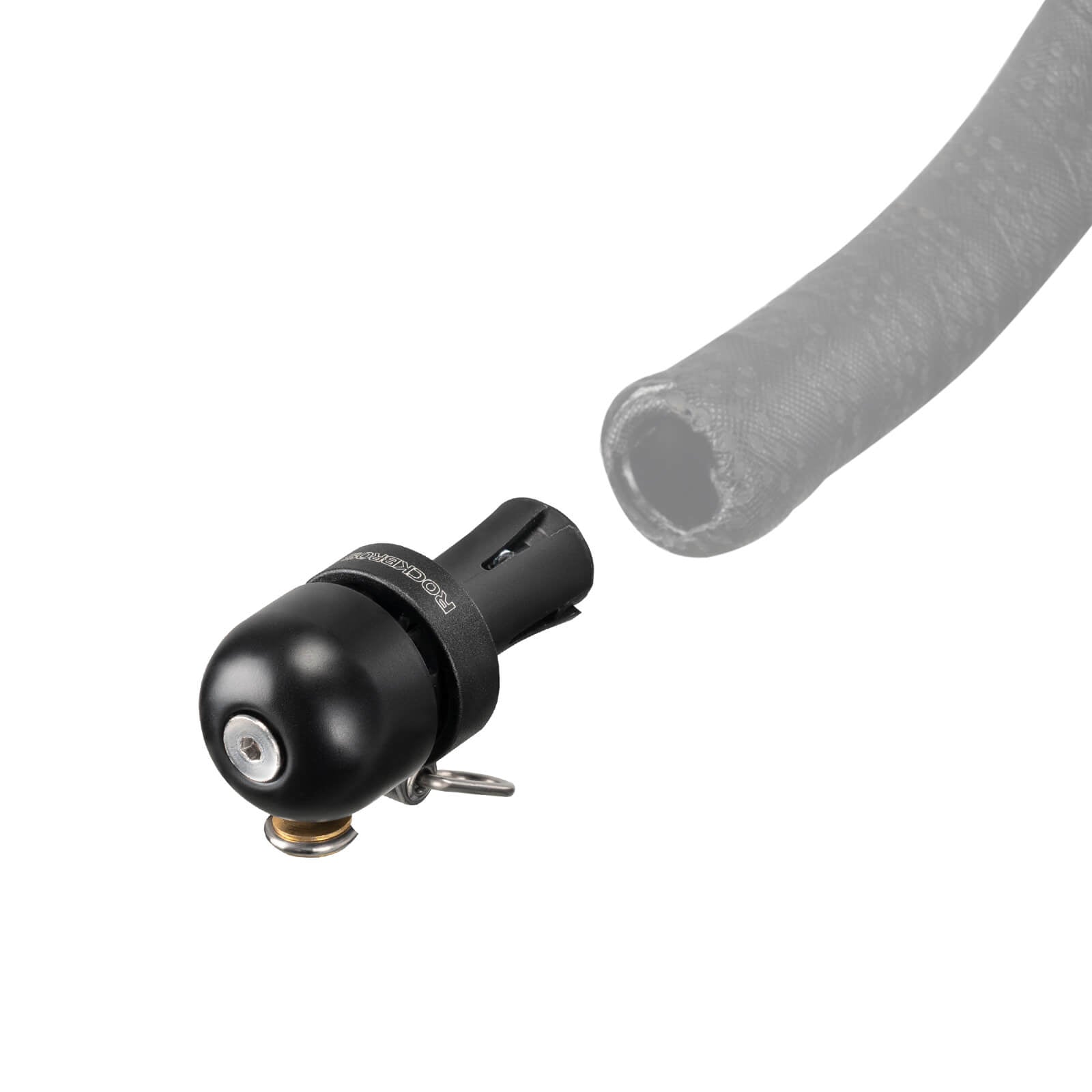 ROCKBROS Road Bike Bell Handlebar Plug – Smart, Compact & Loud! #Color_Black