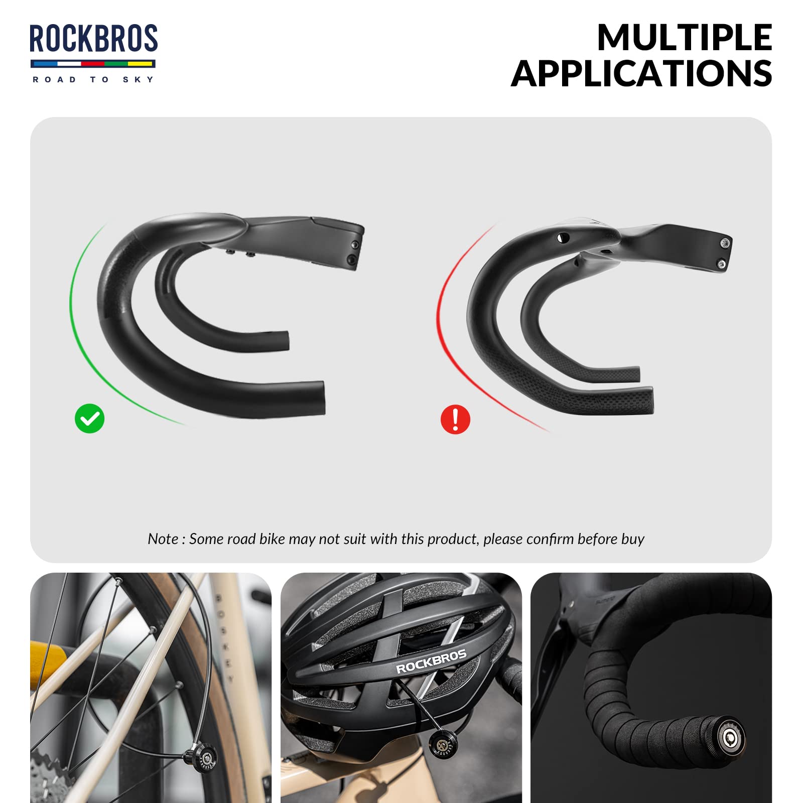 ROCKBROS Road-to-Sky Bicycle Cable Lock Mini Multifunctional Hidden 65cm