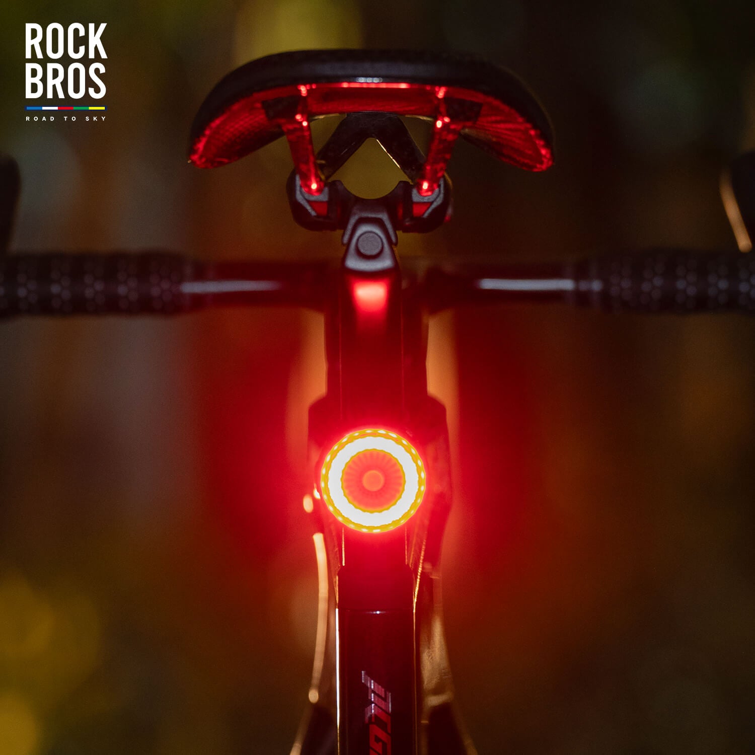 ROCKBROS Road-to-Sky Bike Rear Light - SUPER6