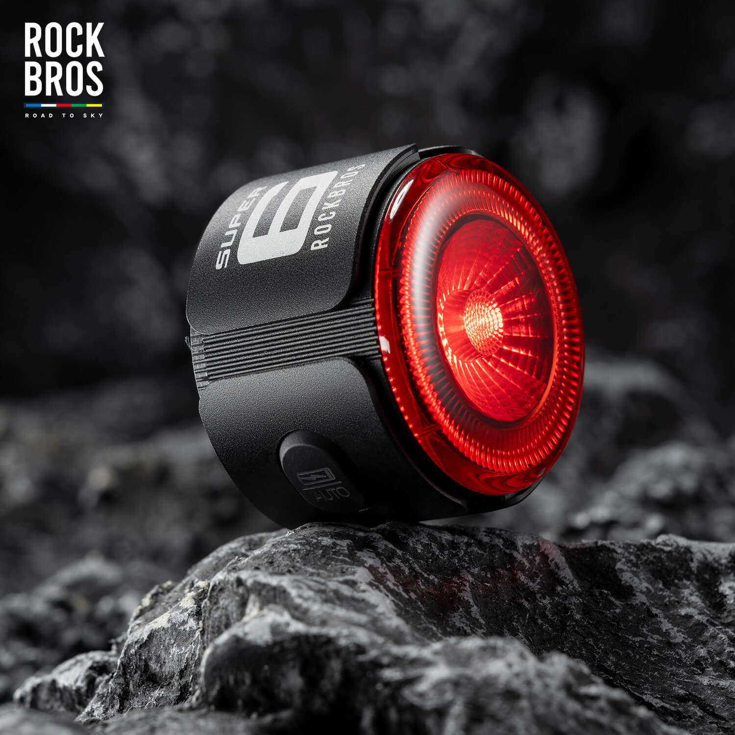 ROCKBROS Road-to-Sky Bike Rear Light - SUPER6