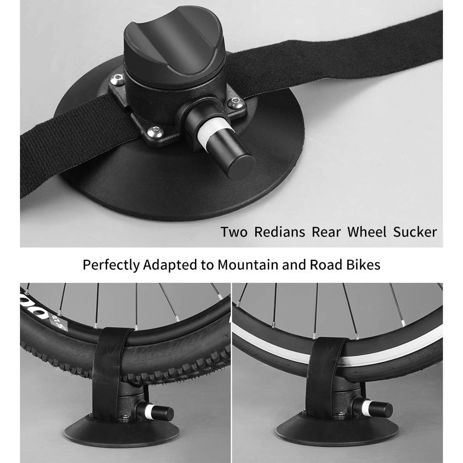 ROCKBROS Suction Cup Bike Rack for Car Roof Quick Release Vehicle Bicycle Racks - ROCKBROS-UK