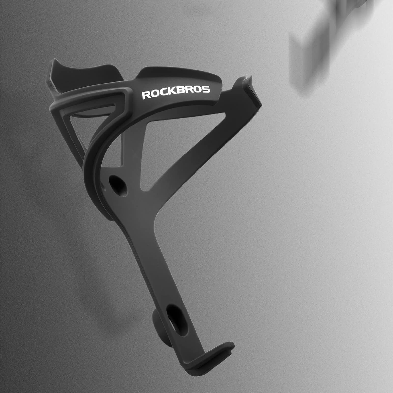 ROCKBROS Ultralight Bike Bottle Cage – For MTB & Road #Color_Black