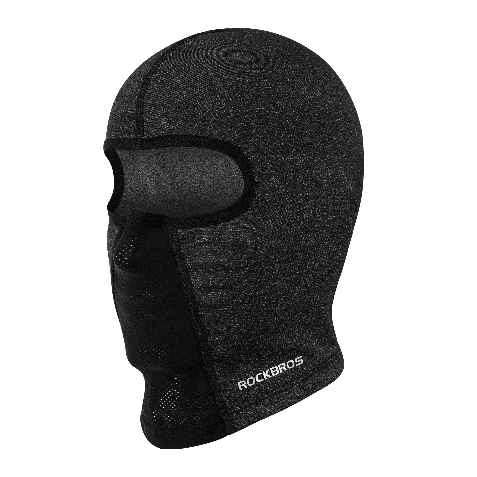 ROCKBROS Windproof Balaclava Winter Face Cover  Thermal Fleece Neck Warmer #Style_Grey