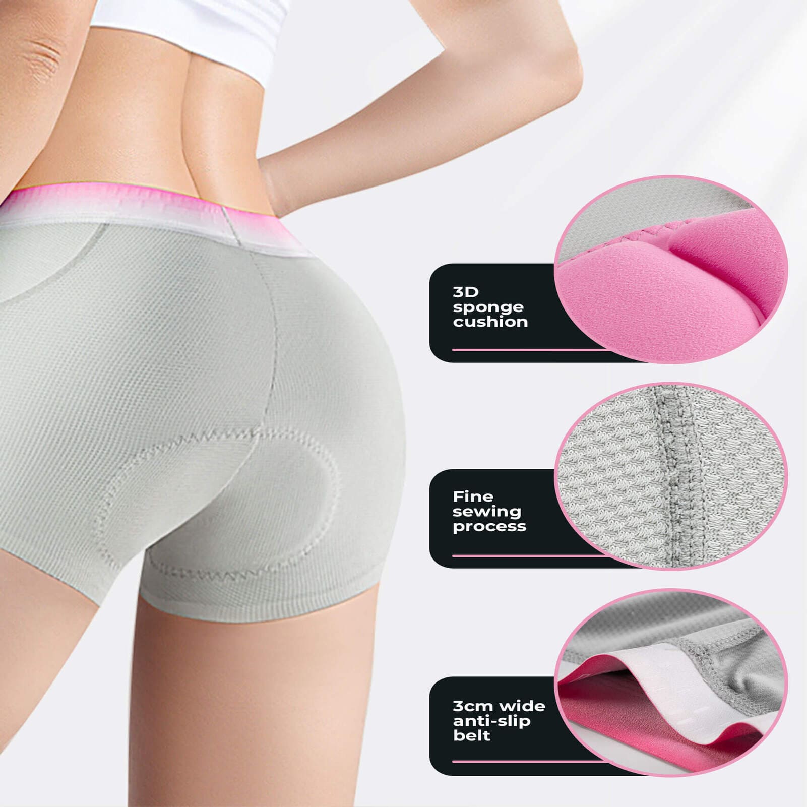 ROCKBROS Women's 3D Padded Cycling Underwear – Ride Comfortably for Hours!