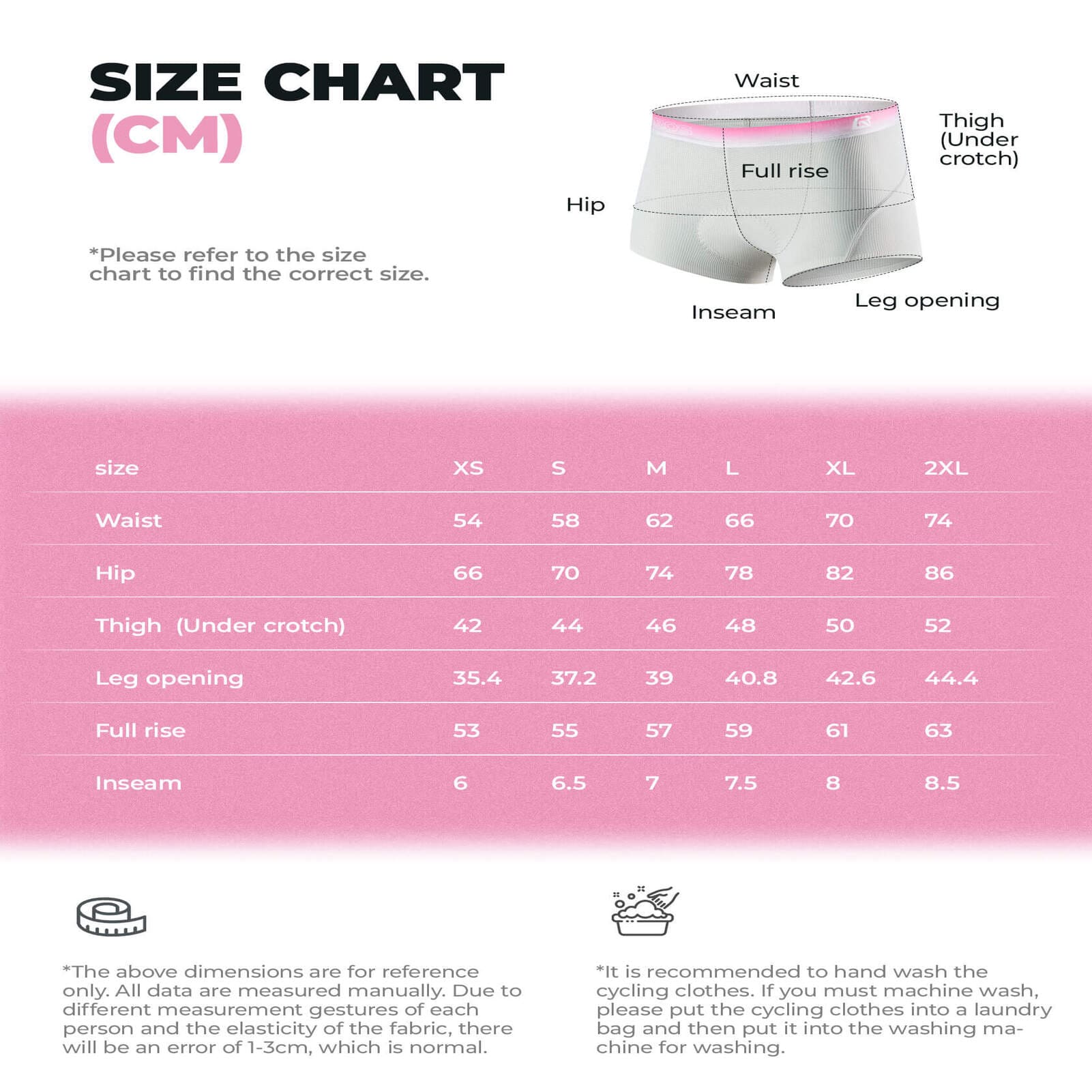 ROCKBROS Women's 3D Padded Cycling Underwear – Ride Comfortably for Hours!