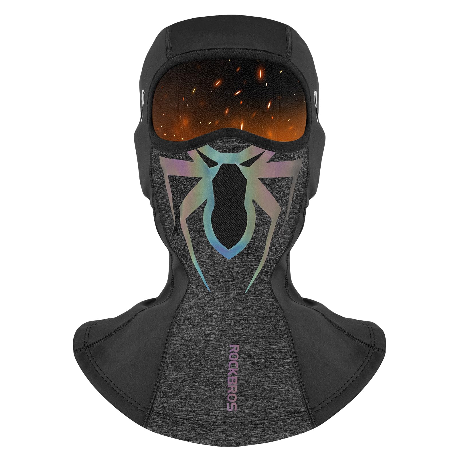 ROCKBROS Ski Mask Balaclava, Windproof Thermal Winter Mask for Cycling