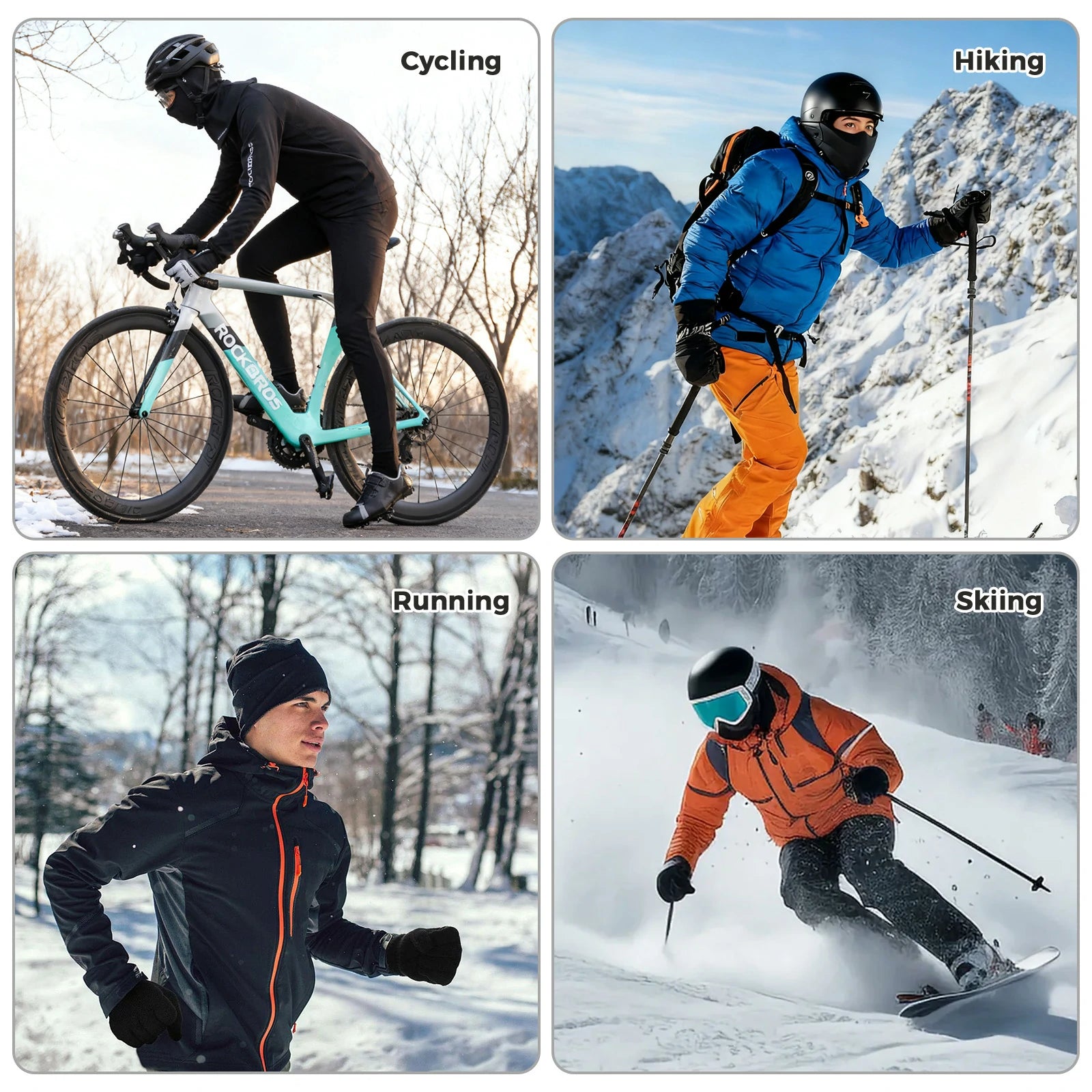 Soft inner lining thermal cycling cap providing warmth and comfort