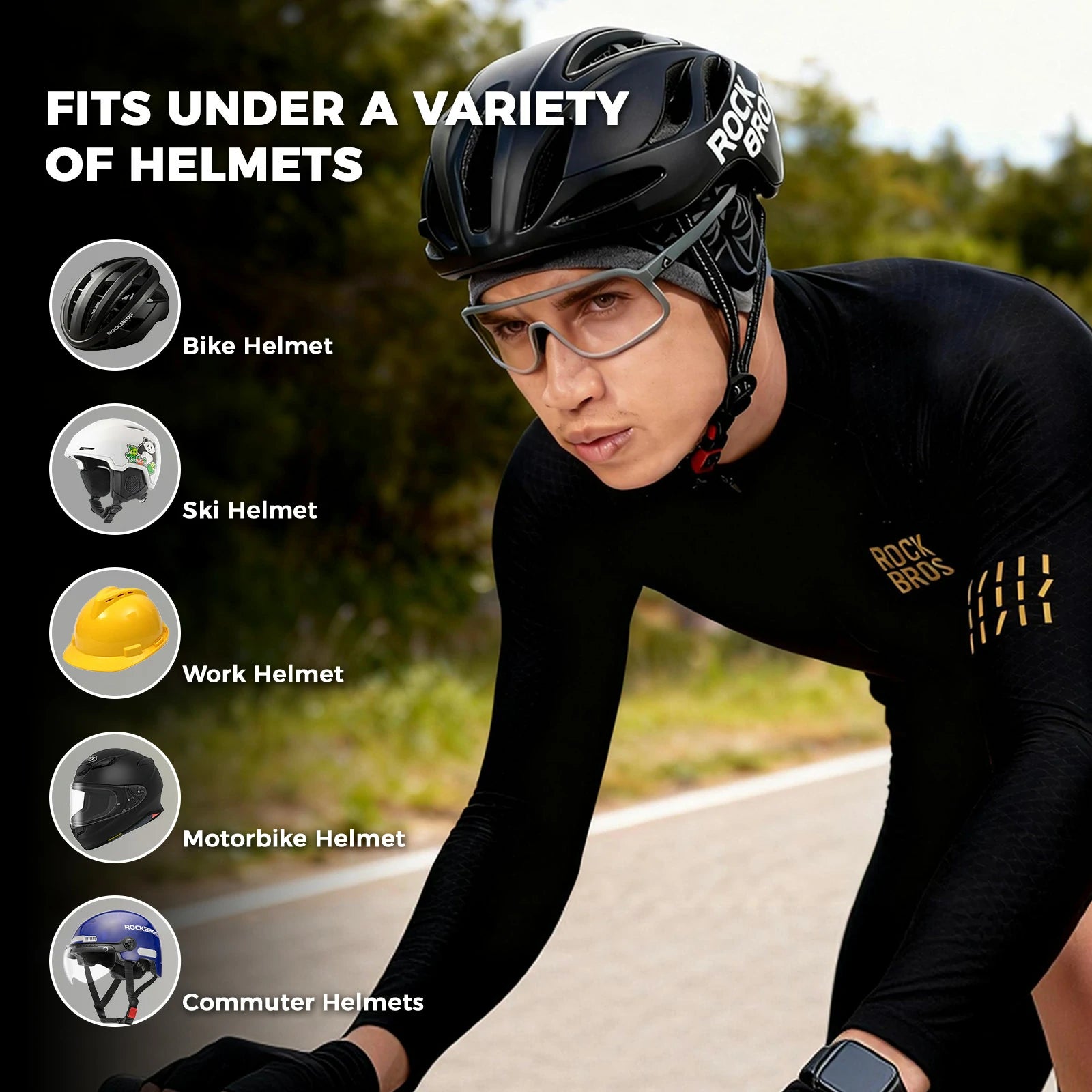 Soft inner lining thermal cycling cap providing warmth and comfort