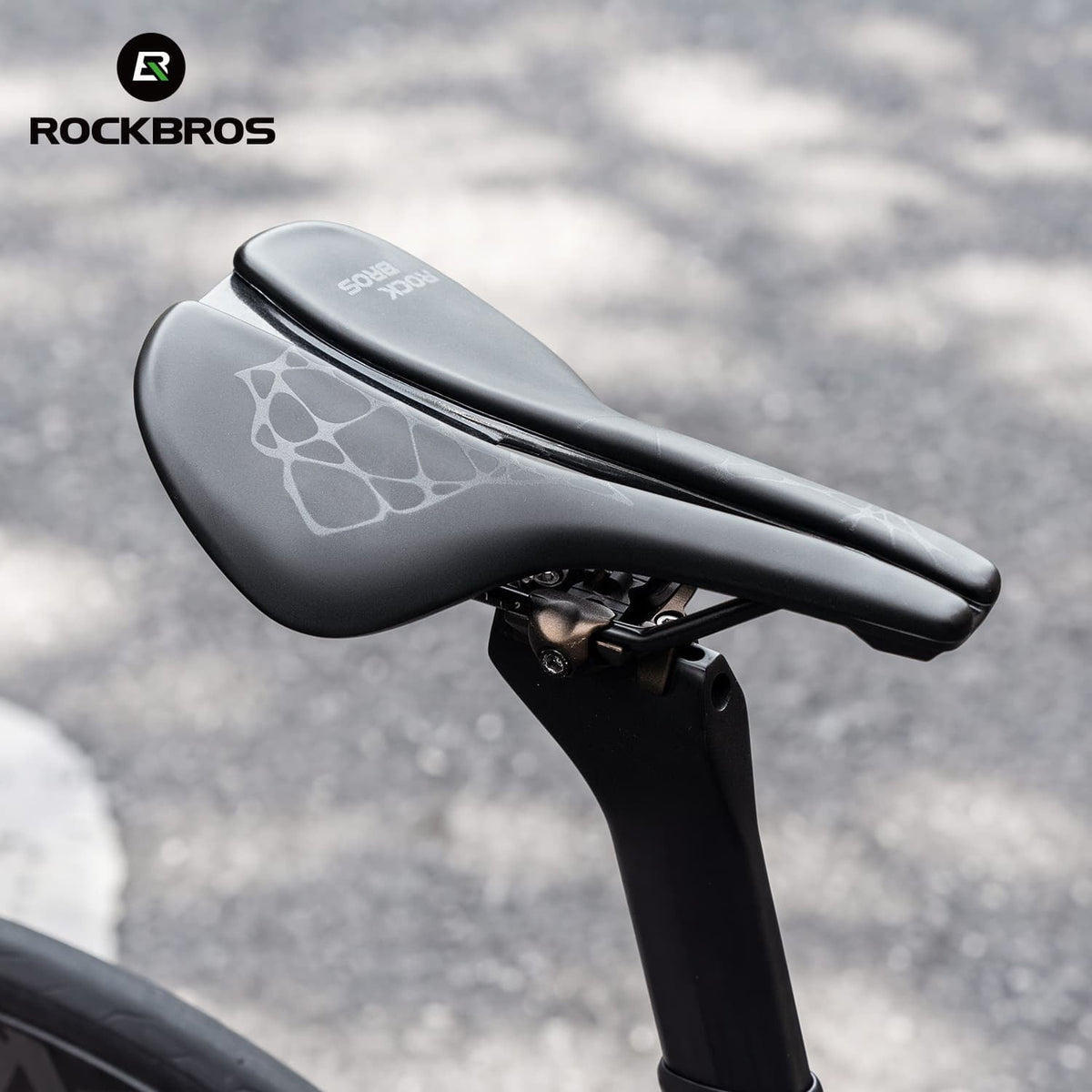 Ergonomic Bike Saddle with Cr-Mo Rails