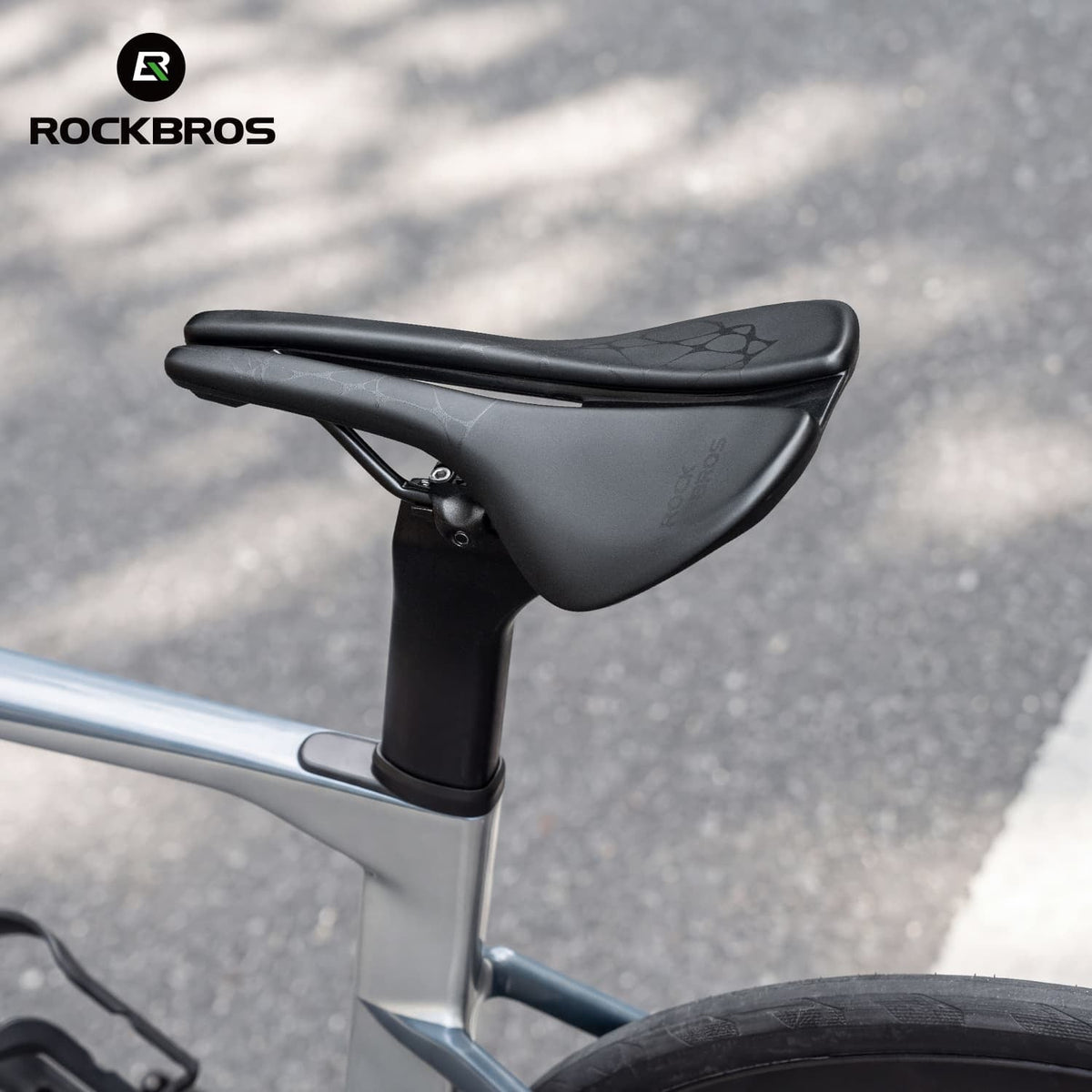 Ergonomic Bike Saddle with Cr-Mo Rails