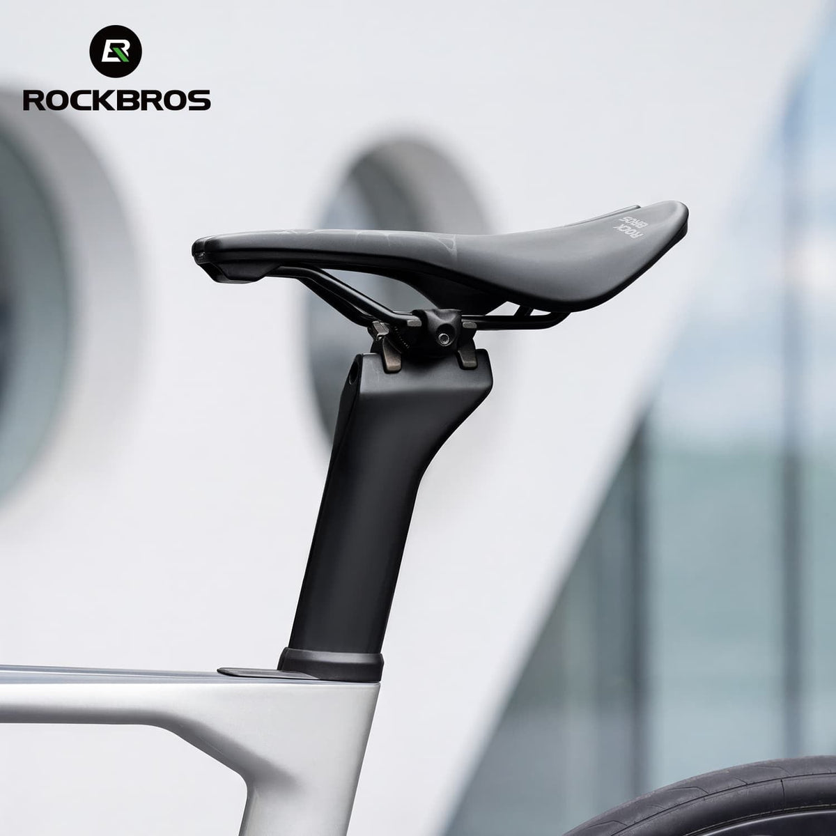 Ergonomic Bike Saddle with Cr-Mo Rails