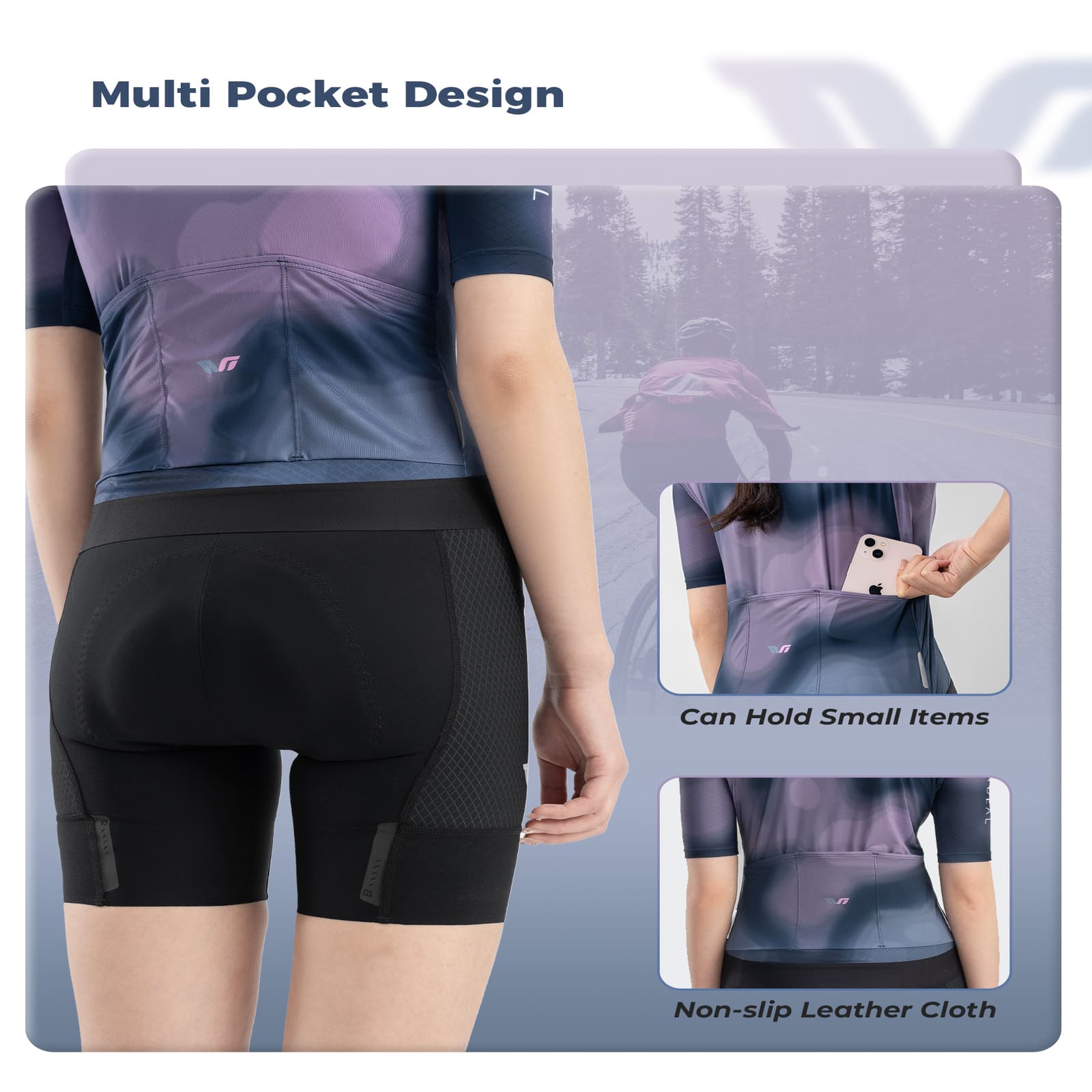 TVI Women’s Cycling Jersey – Navy Blue | Stay Cool, Ride Faster!