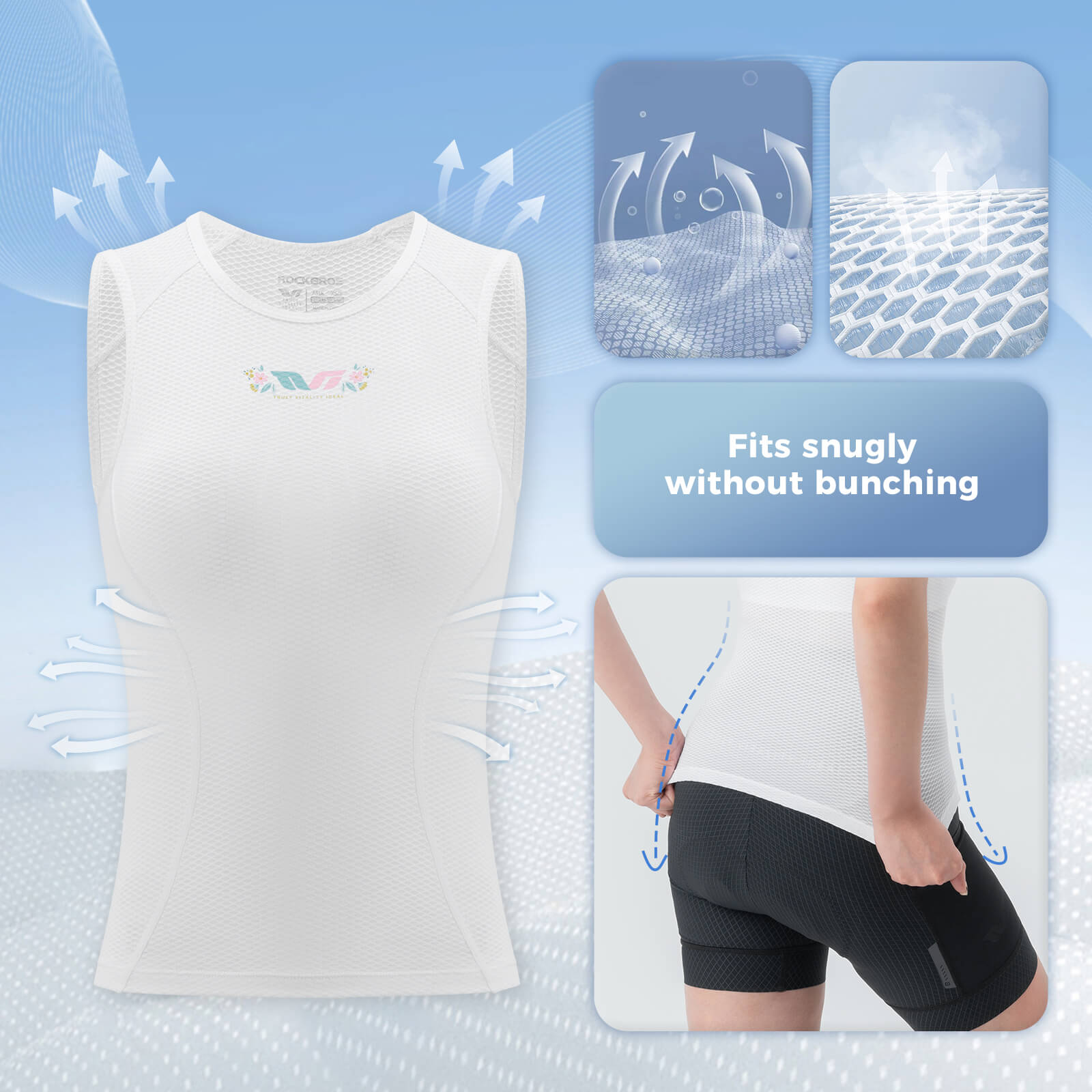 TVI Women’s Cycling Sweatshirt – Breathe Easy, Ride Comfortably!