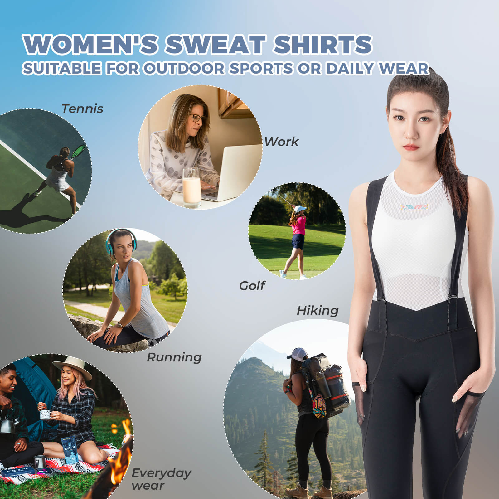 TVI Women’s Cycling Sweatshirt – Breathe Easy, Ride Comfortably!