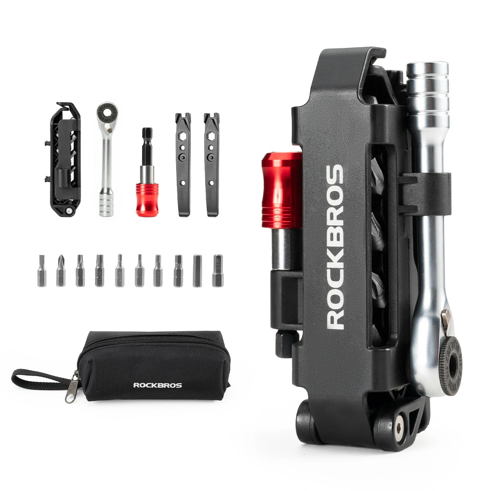 ROCKBROS all-in-one bike maintenance tool portable pocket tool