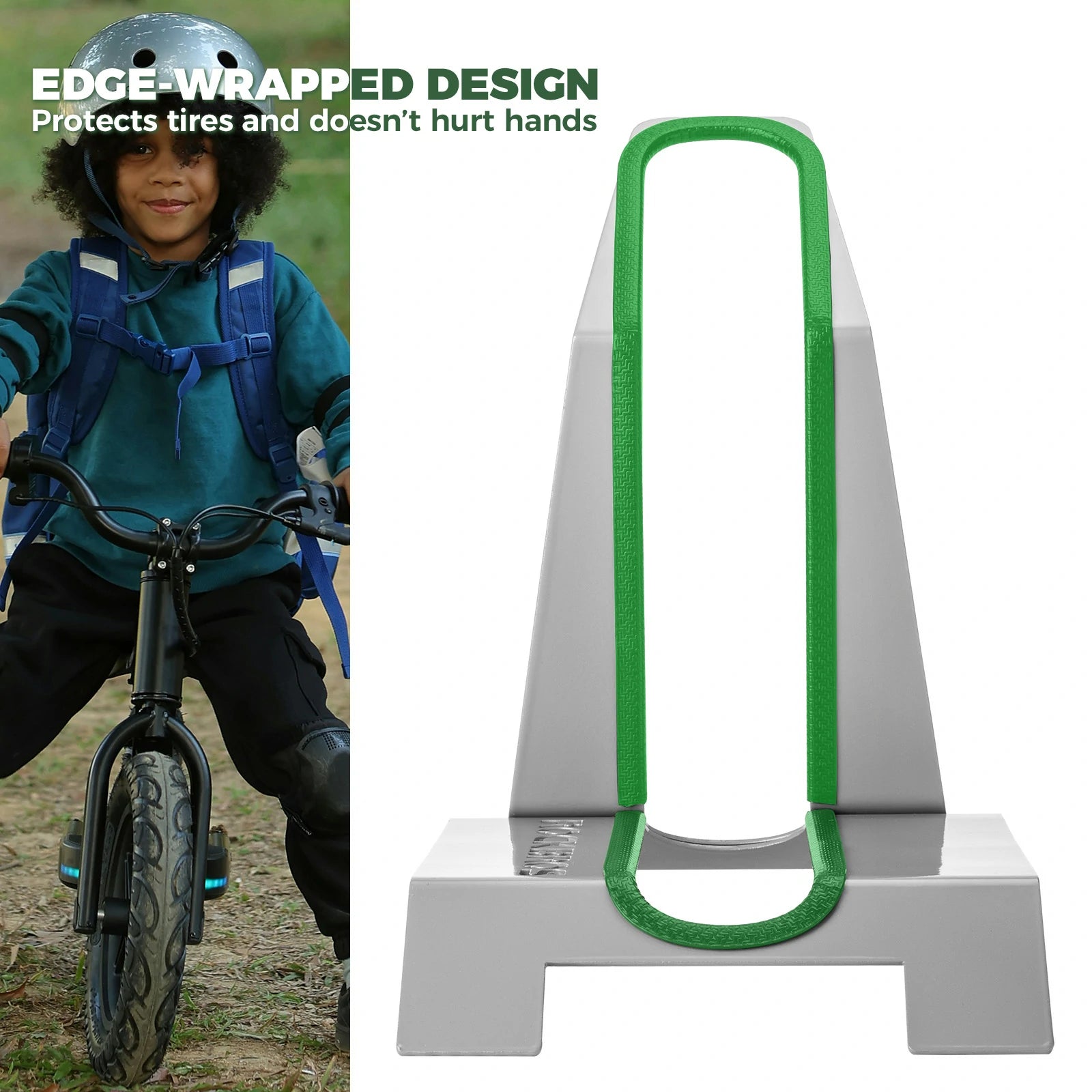 ROCKBROS Balance Bike Parking Rack L-Shaped for 12-inch Wheels
#Color_Grey