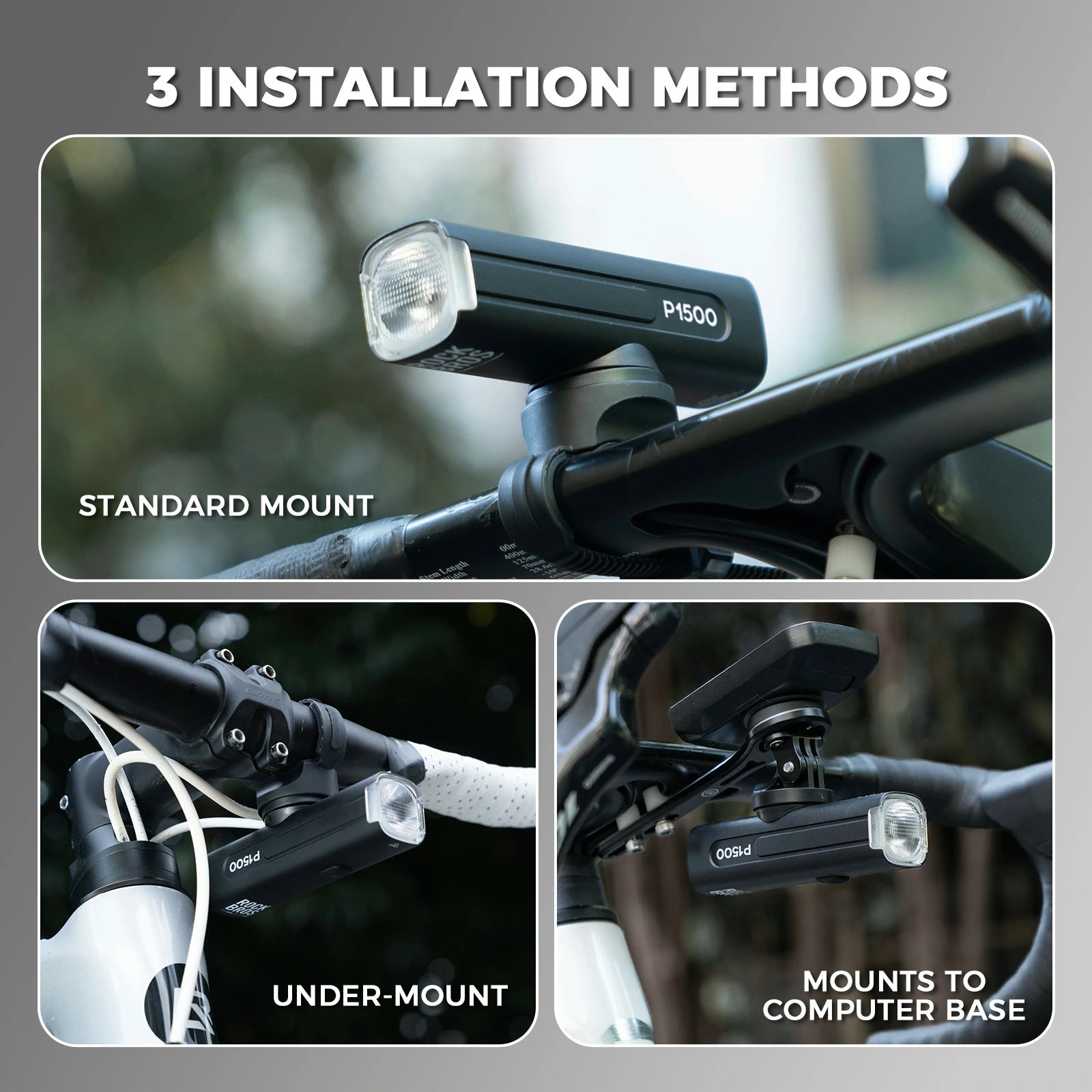 Up to 1500 Lumens Bike Headlight#Size_1500ml