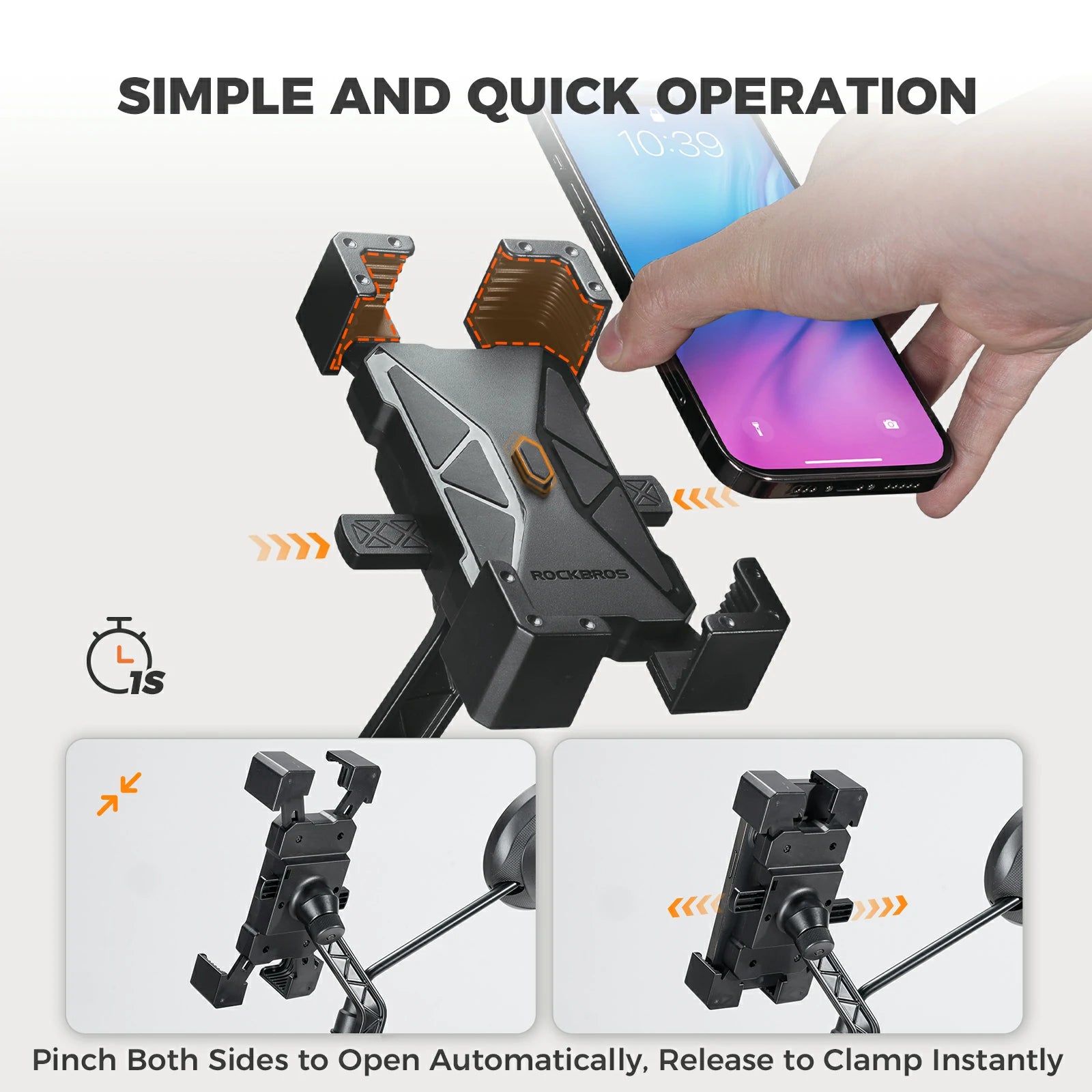 Bike Phone Holder 360° Rotation