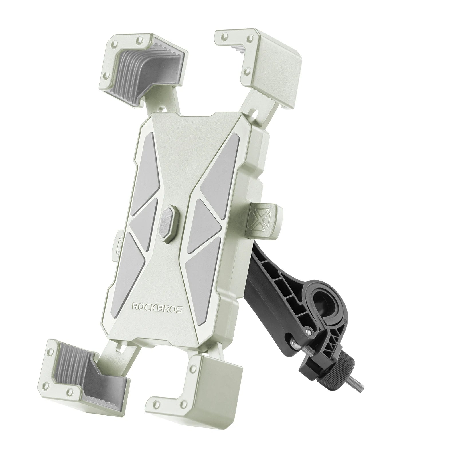 360 degree rotating bike phone holder for iPhone or smartphone#Color_White