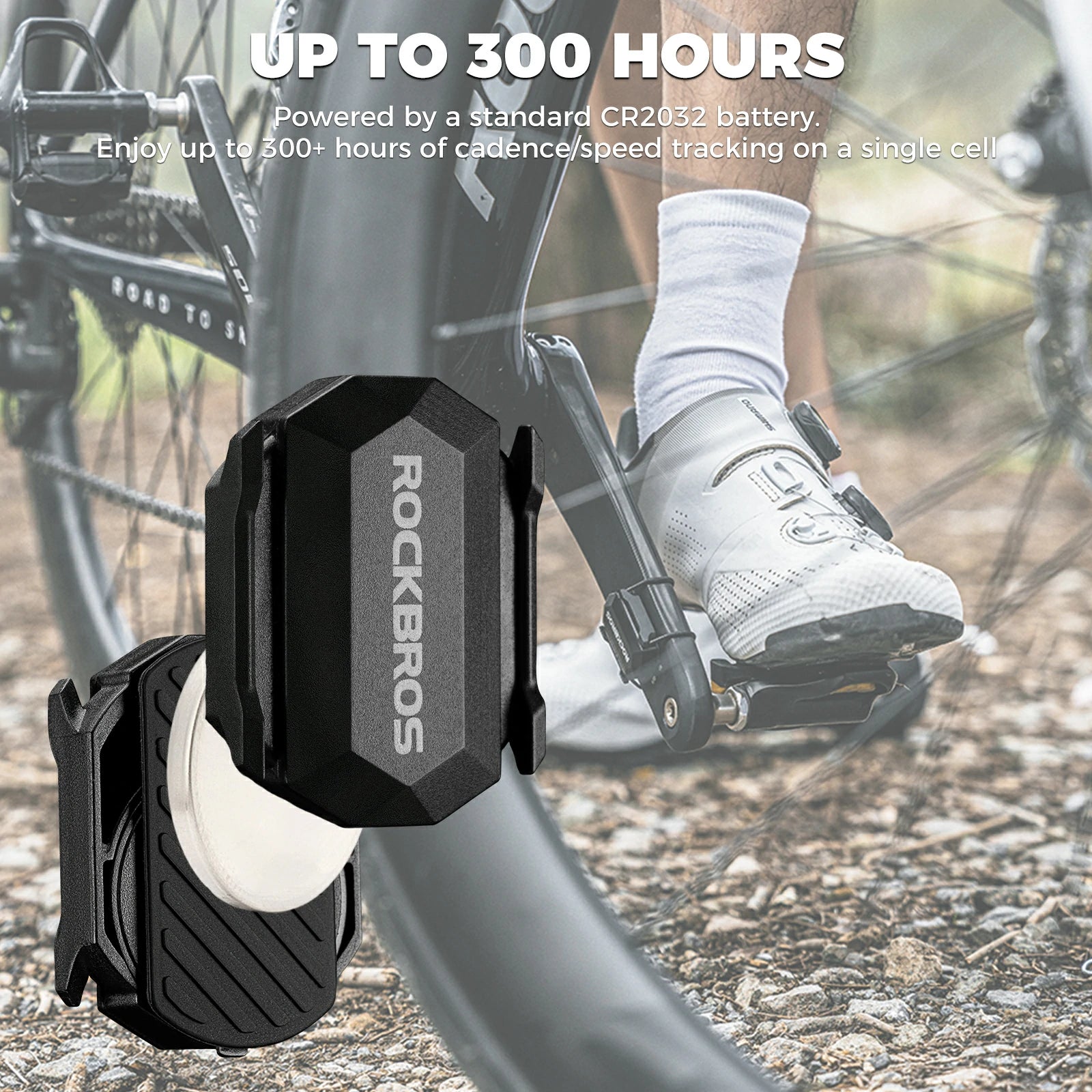 ROCKBROS bike speed cadence sensor bluetooth ant+