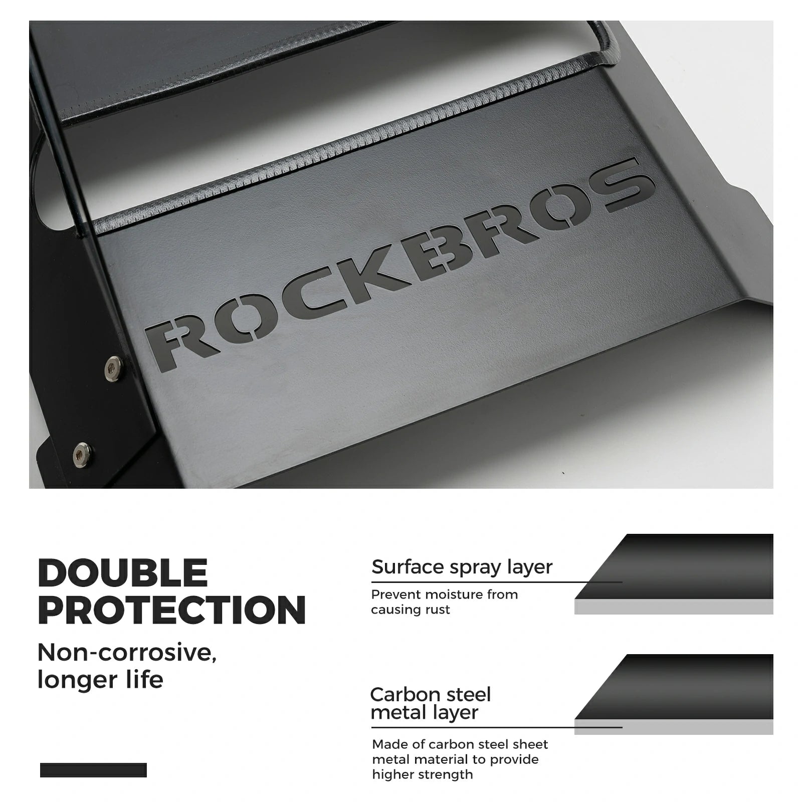 carbon steel bike stand bicycle storage rack for stable parking