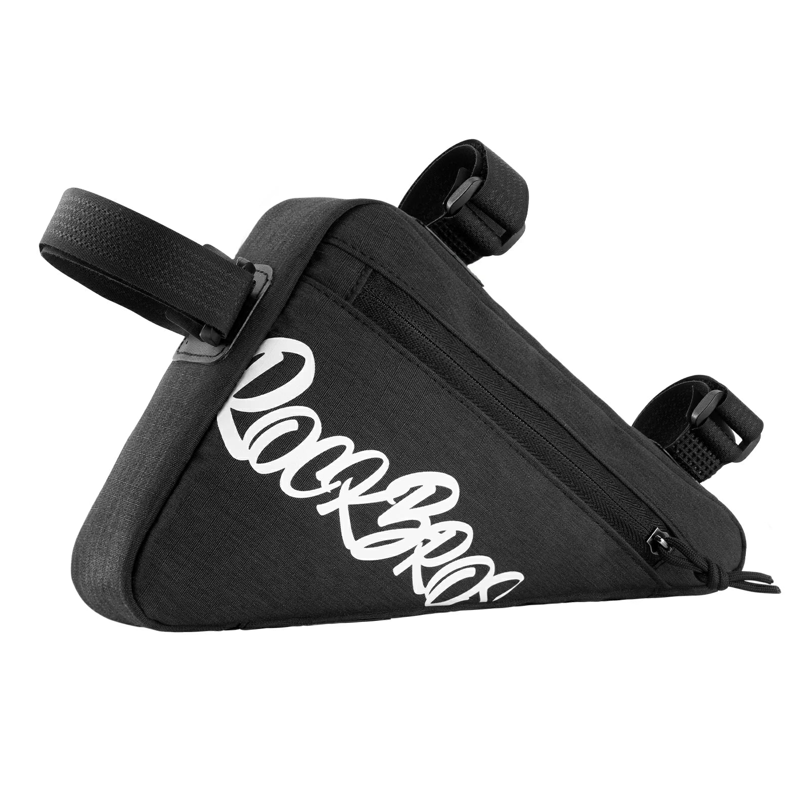 Black Bike Triangle Frame Bag Small Cycling Tool Essentials Storage 0.8L#Capacity_0.8L