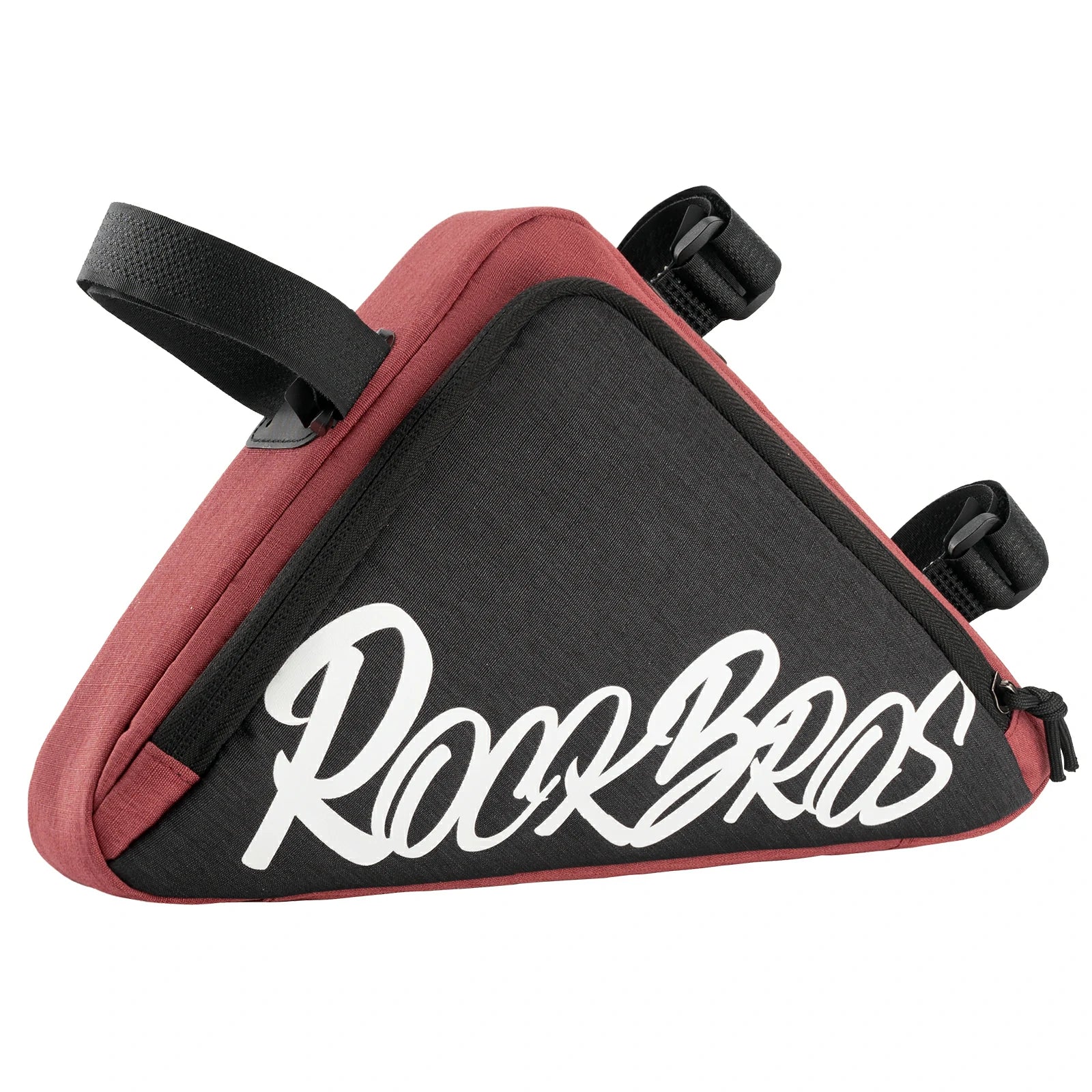 Red Bike Triangle Frame Bag Small Cycling Tool Essentials Storage 1.4L#Capacity_1.4L
