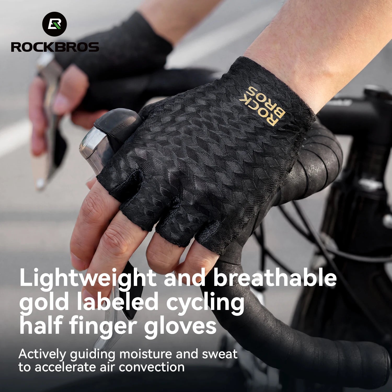 Breathable Half Finger Cycling Gloves