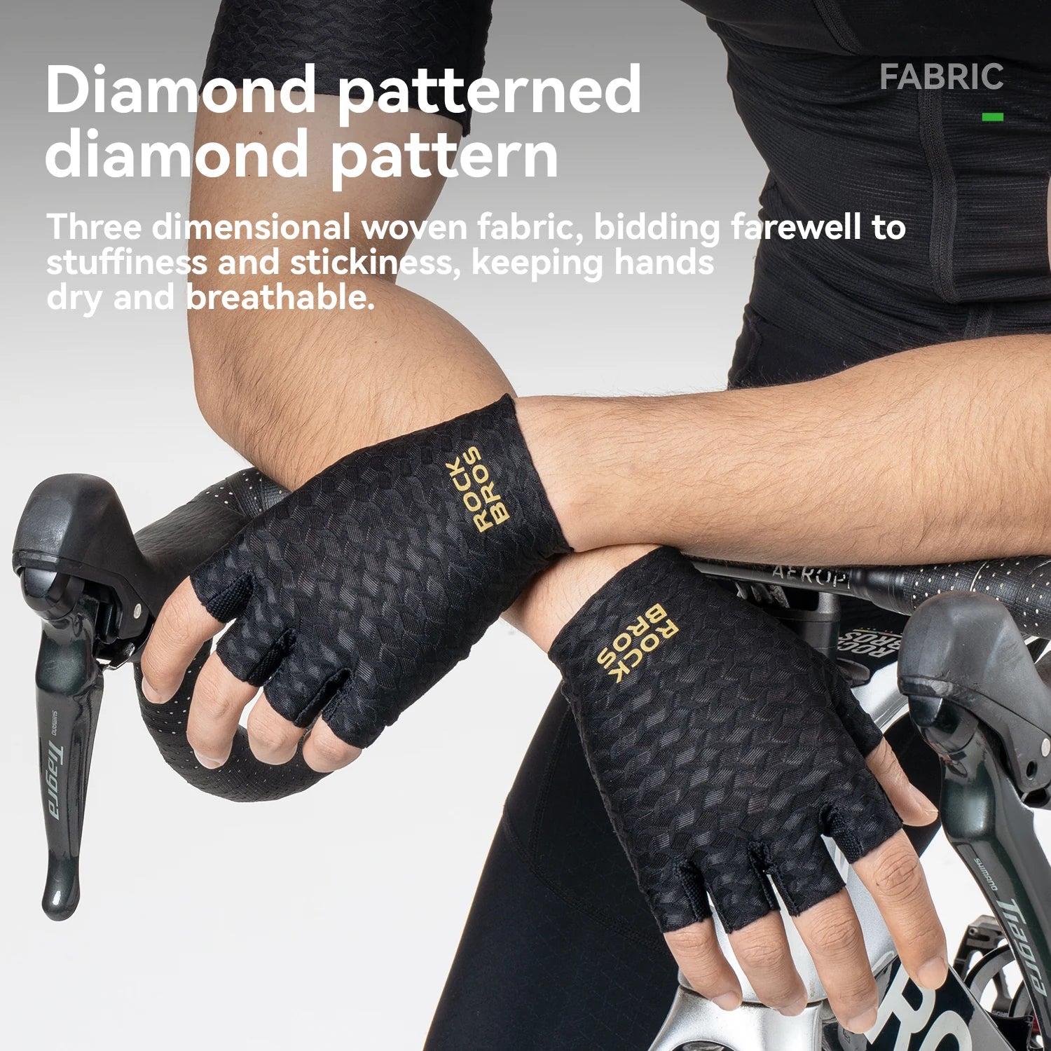 Breathable Half Finger Cycling Gloves