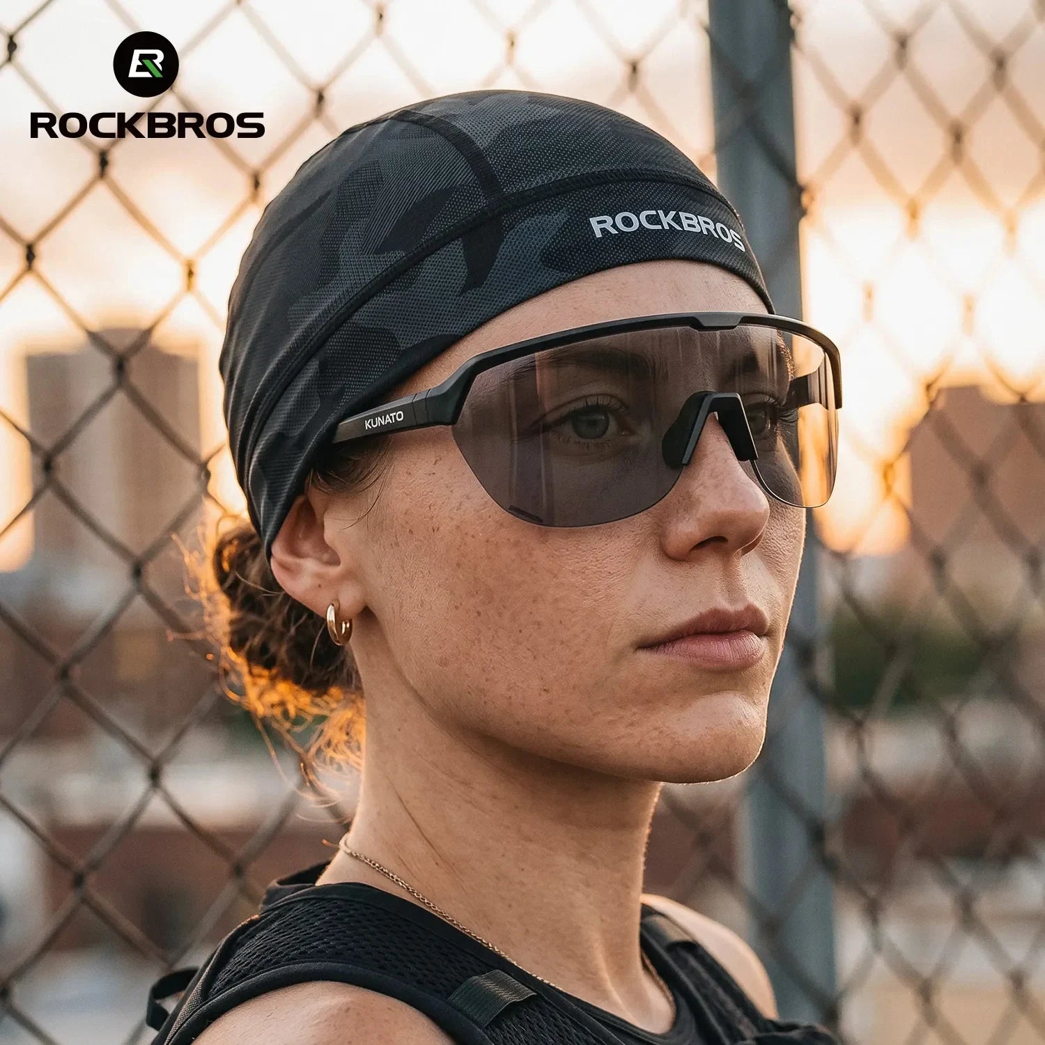 Cooling Cycling Skull Cap with Sweat-Wicking Fabric