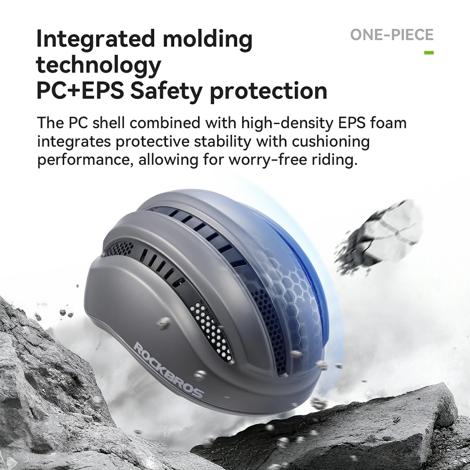 Lightweight Cycling Helmet with Magnetic Visor & Adjustable Fit