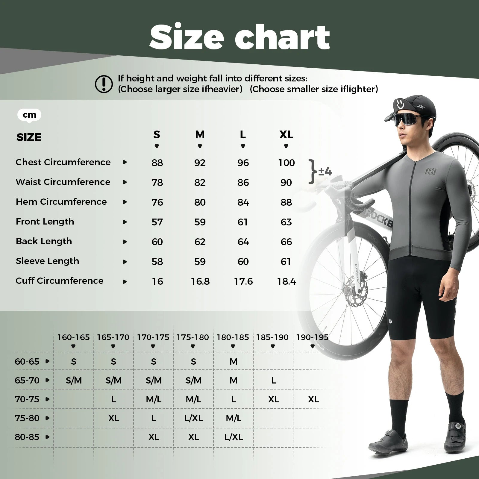 ROCKBROS cycling jersey long sleeve breathable 3 pocket#Color_Grey