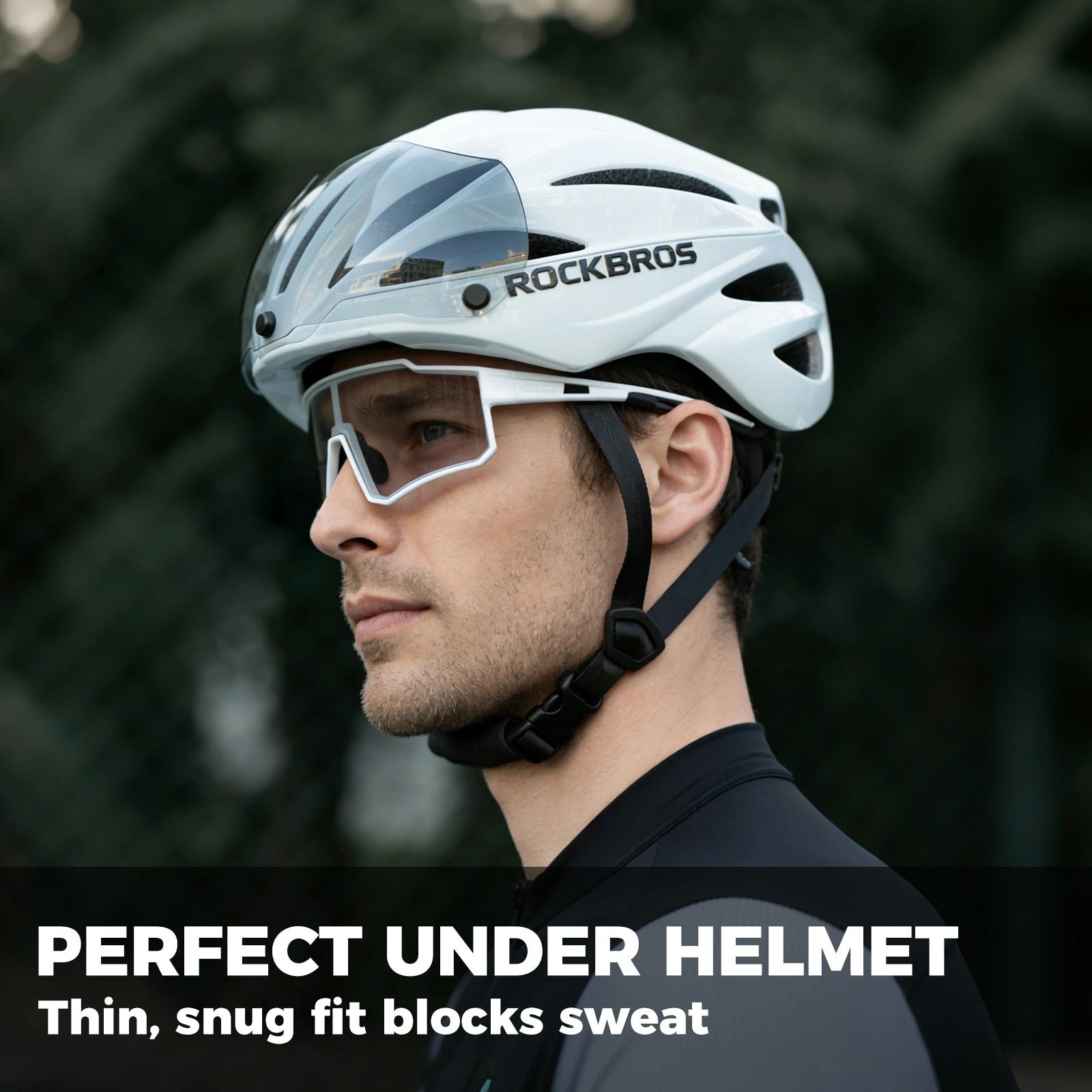 ROCKBROS cycling skull cap coolmax helmet liner sweat wicking