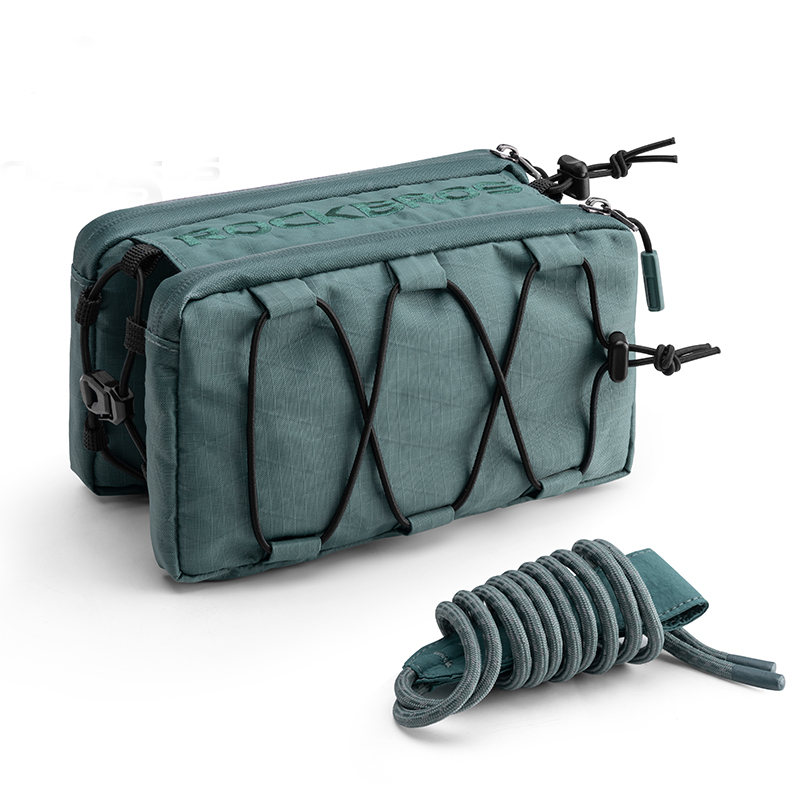 ROCKBROS 1L Bicycle Tube Bag - Dual Storage & Portable Shoulder Bag - ROCKBROS #Color_Blue
