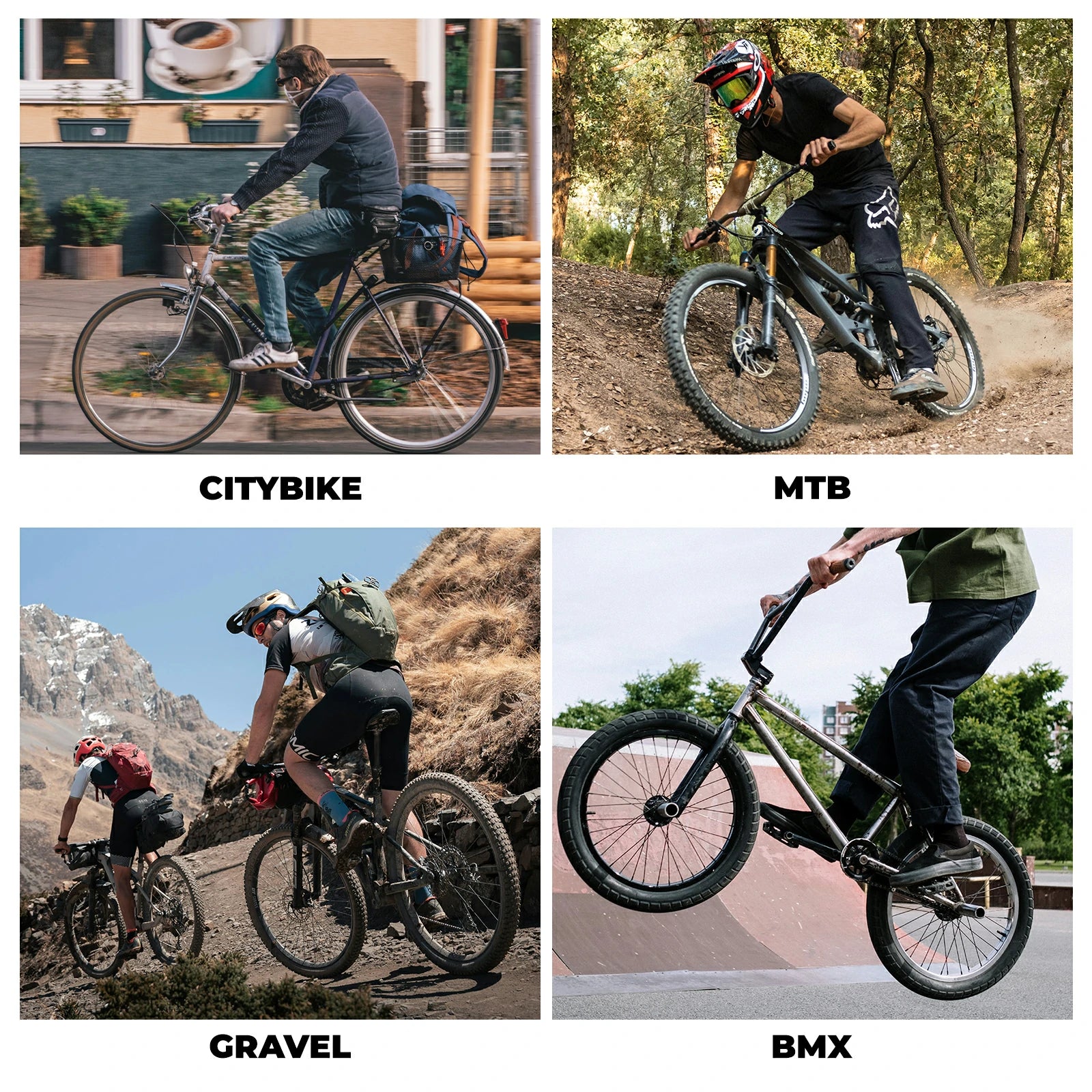 Flat Bike Pedals for Commuting & Everyday Riding