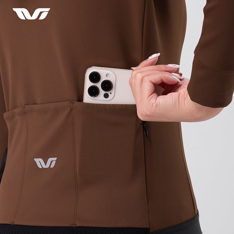 Women’s Lightweight Fleece Cycling Jersey