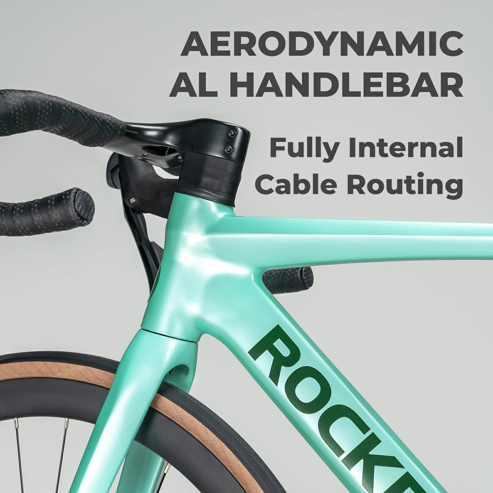 FLR-W3 Aluminum Road Bike#color_Green