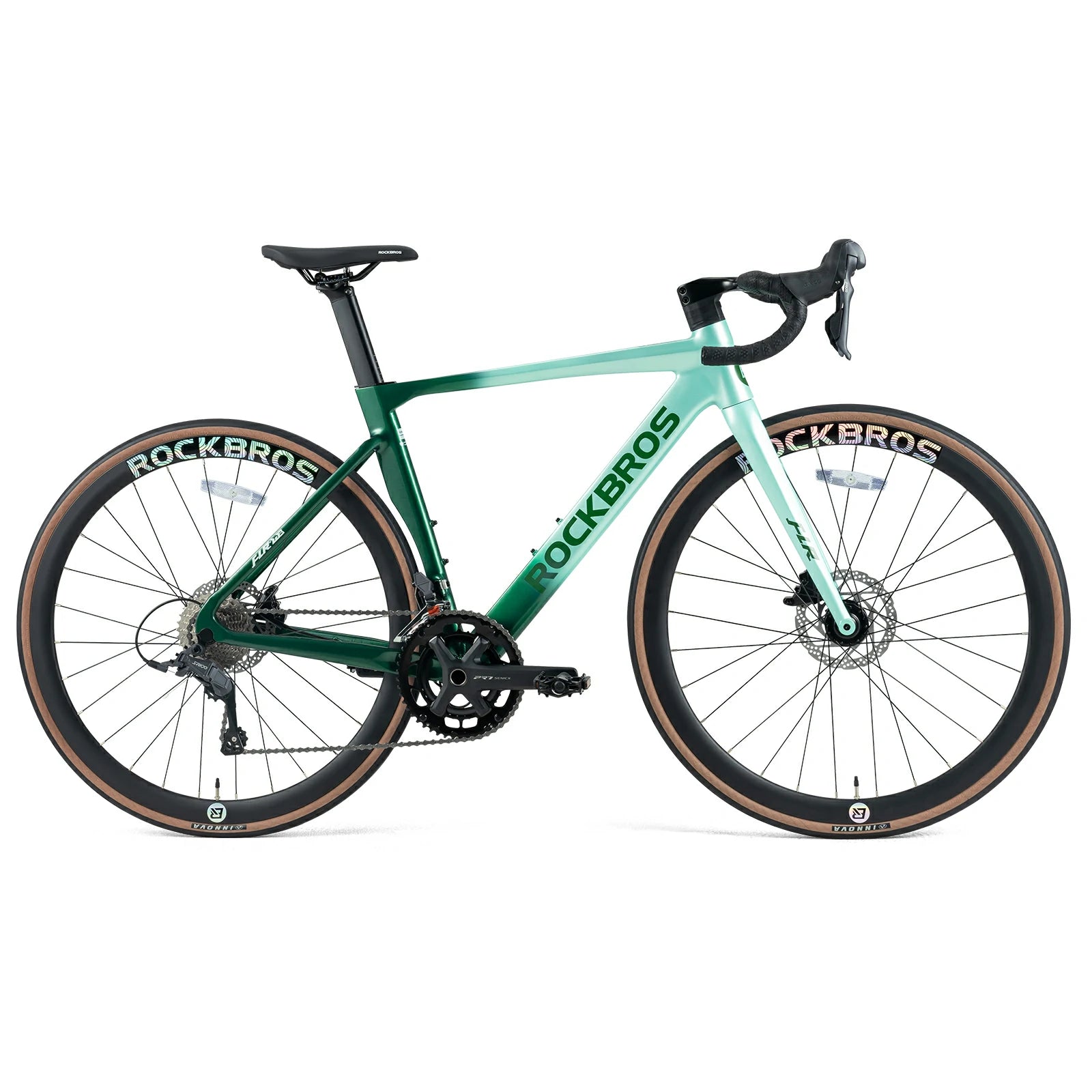 FLR-W3 Aluminum Road Bike#color_Green