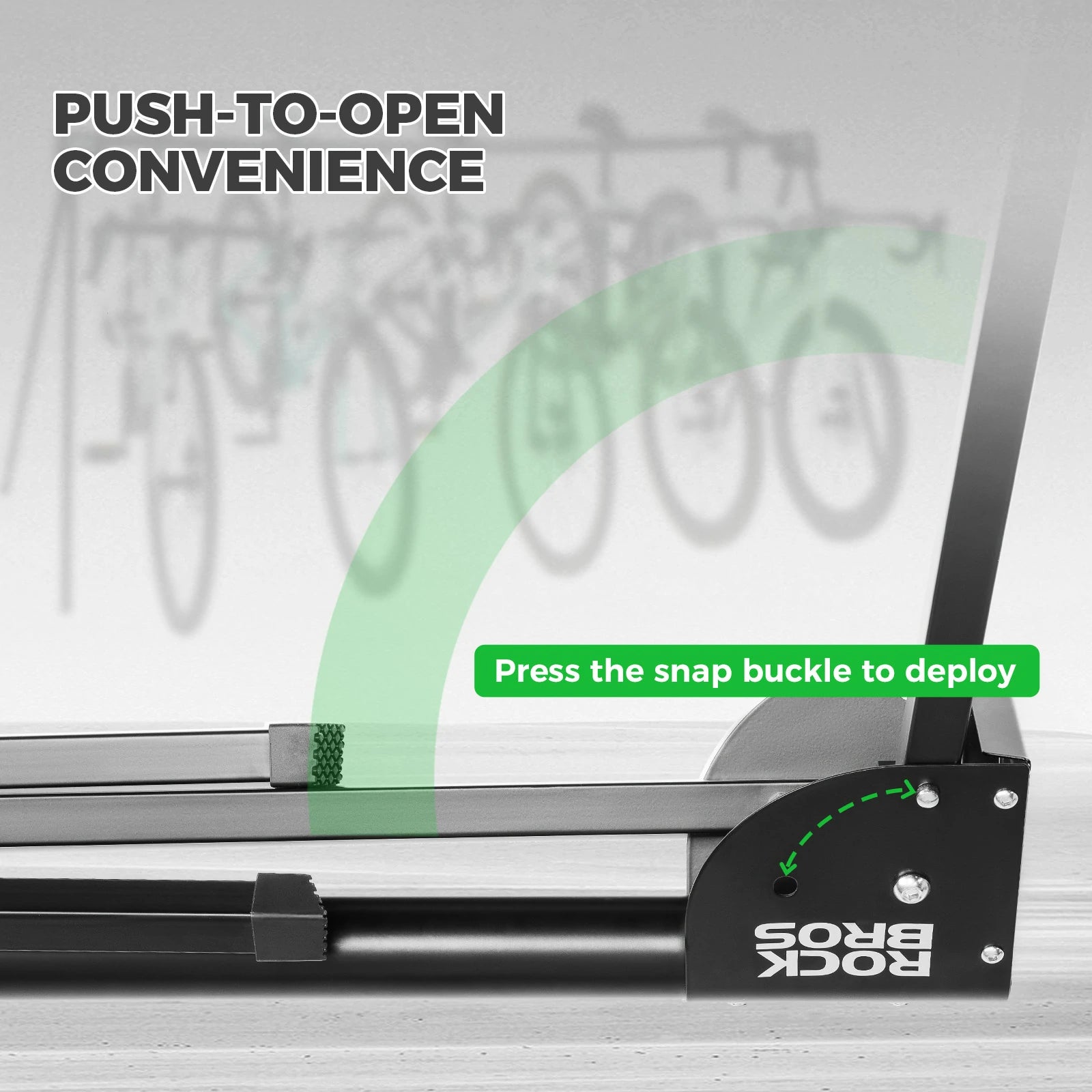 bicycle display stand for stable bike parking and storage at home or in the garage