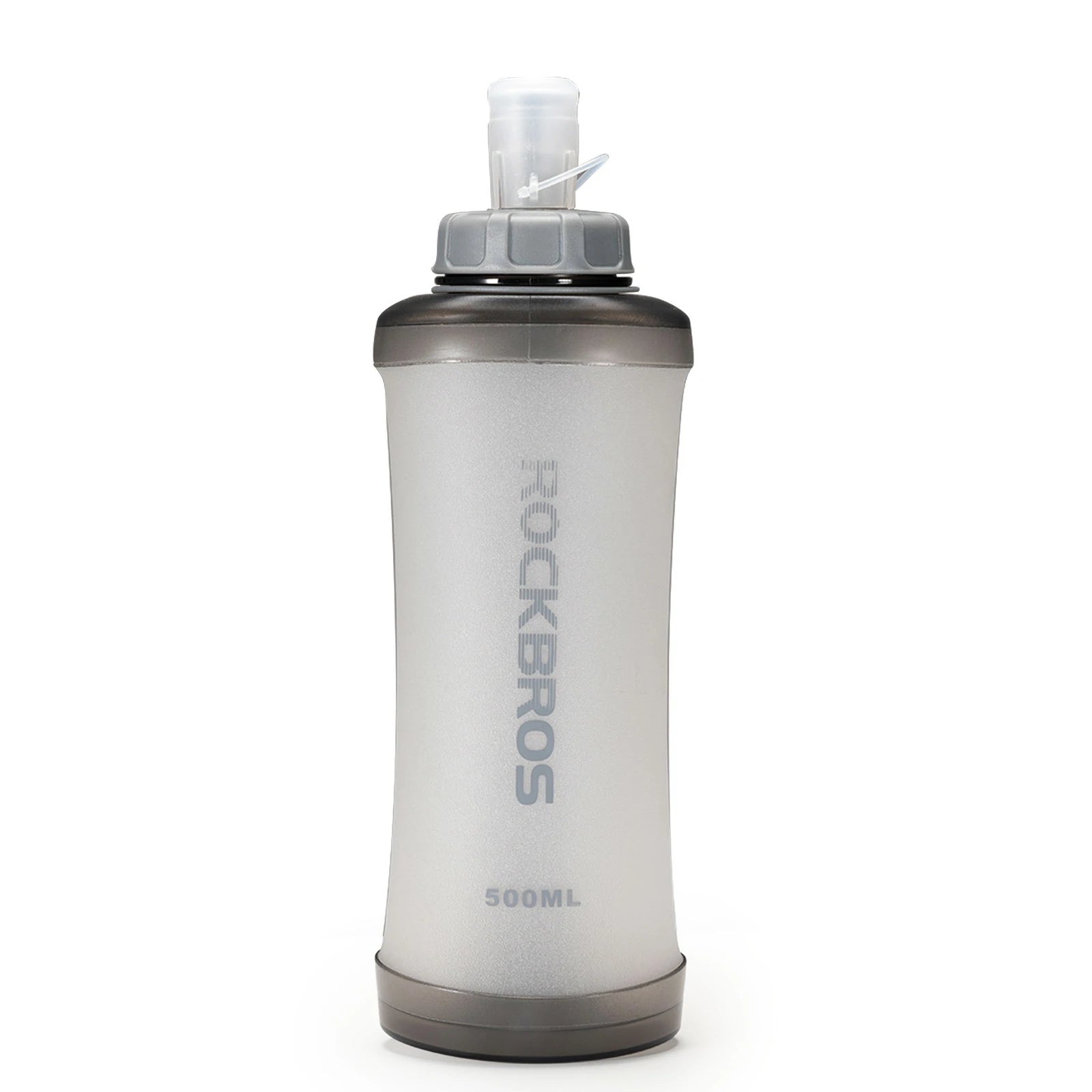 ROCKBROS foldable water bottle cycling bottle 500ml
#Color_White